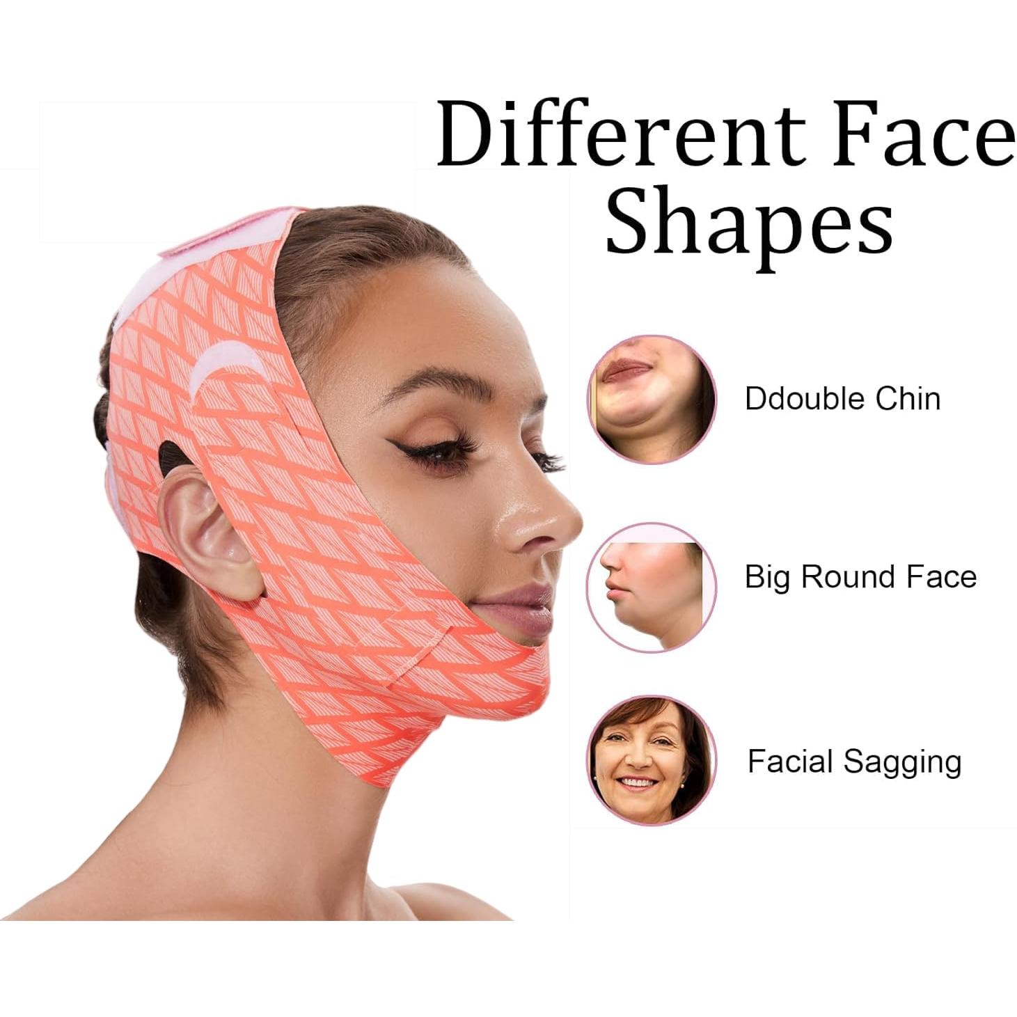 Máscara V Line Belleza Much Hotter - Reductor de Papada