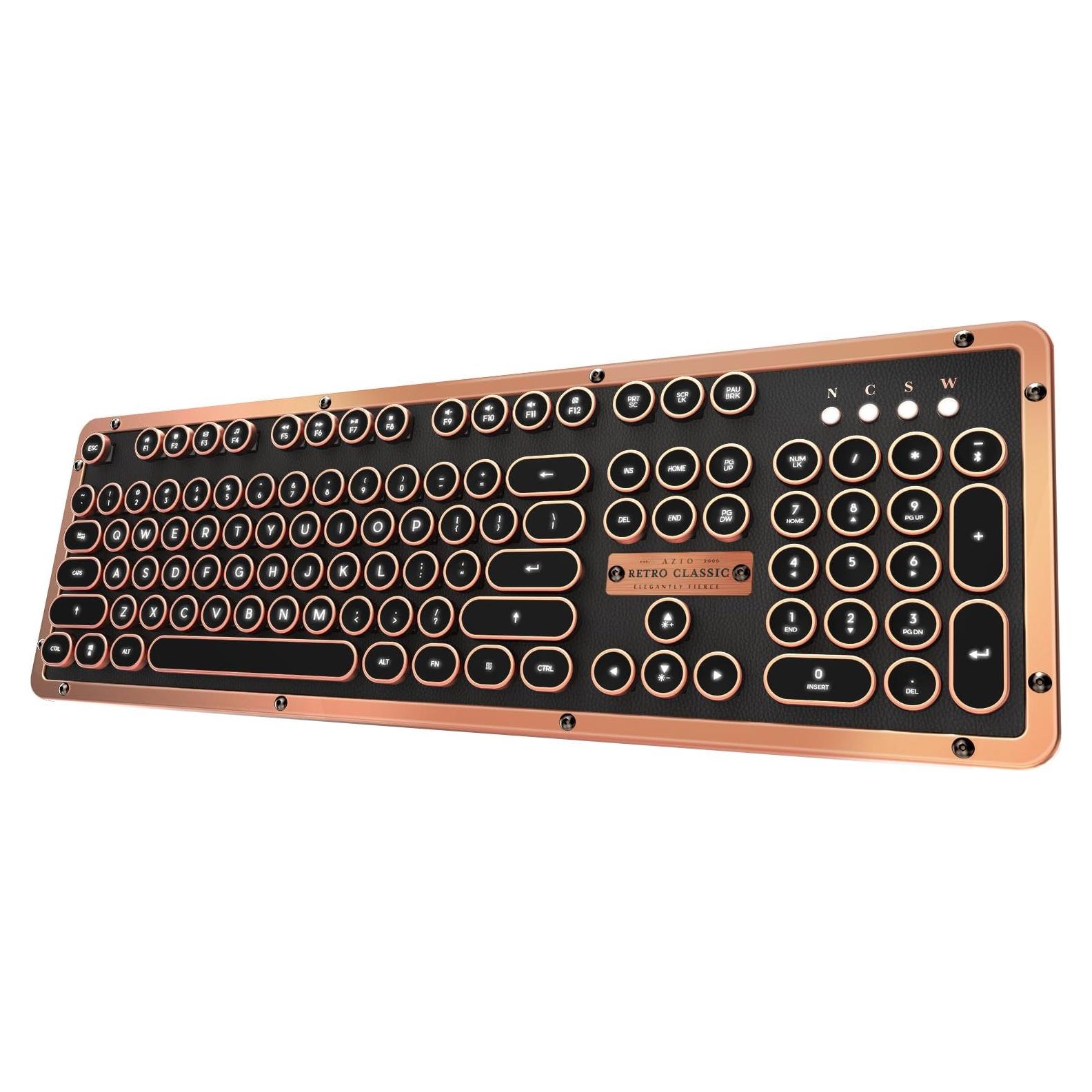 Teclado Mecánico Azio Retro Classic Bluetooth - Artesano