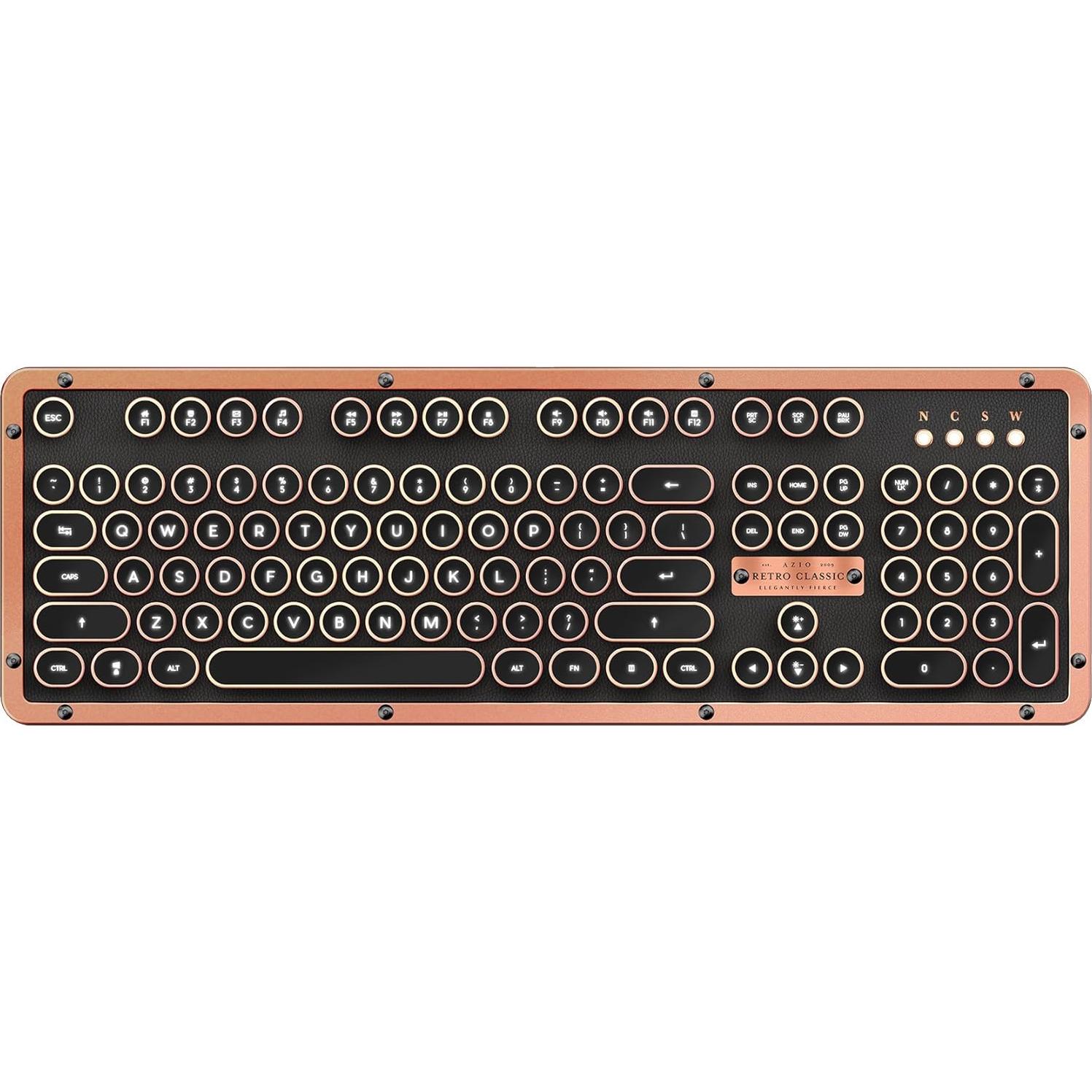 Teclado Mecánico Azio Retro Classic Bluetooth - Artesano