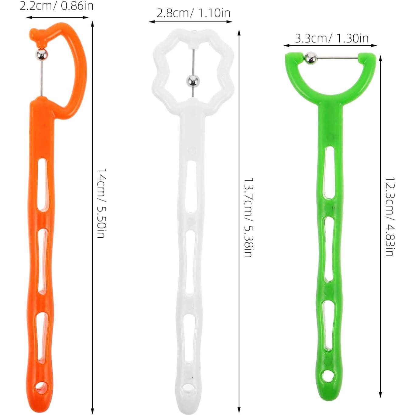 3 Piezas Entrenador de Lengua Veemoon para Terapia del Habla