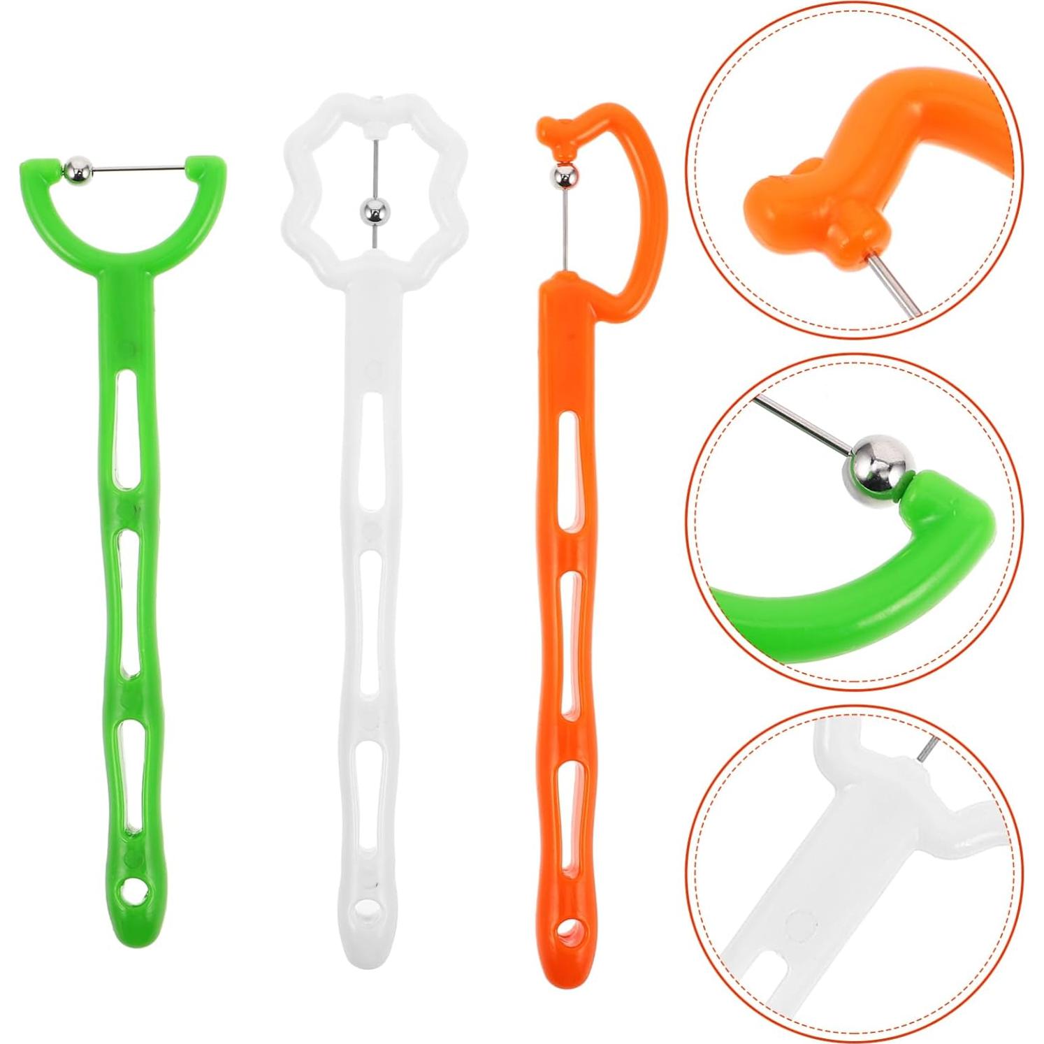 3 Piezas Entrenador de Lengua Veemoon para Terapia del Habla