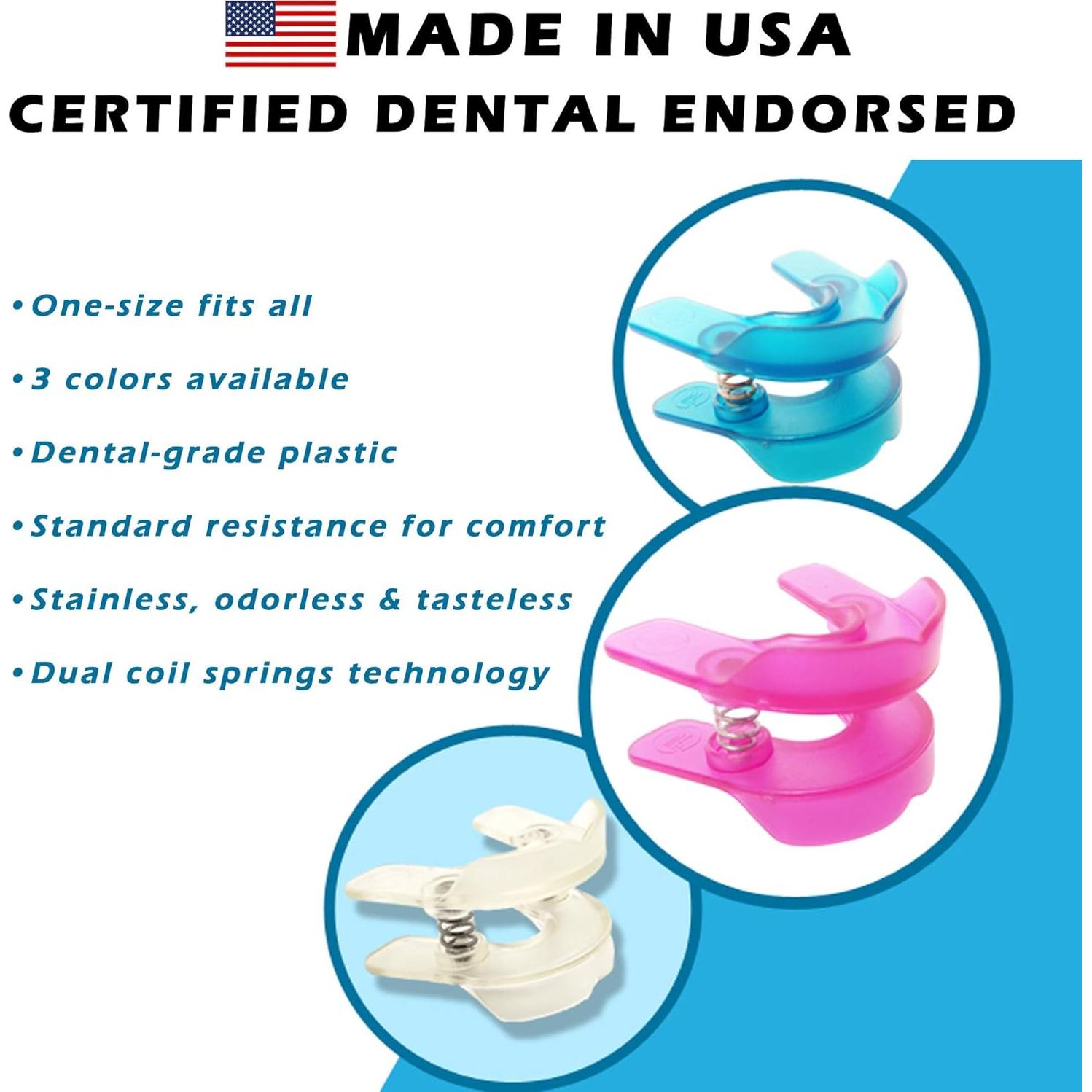 Ejercitador de Mandíbula JawFlex para Tonificar Facial - Azul