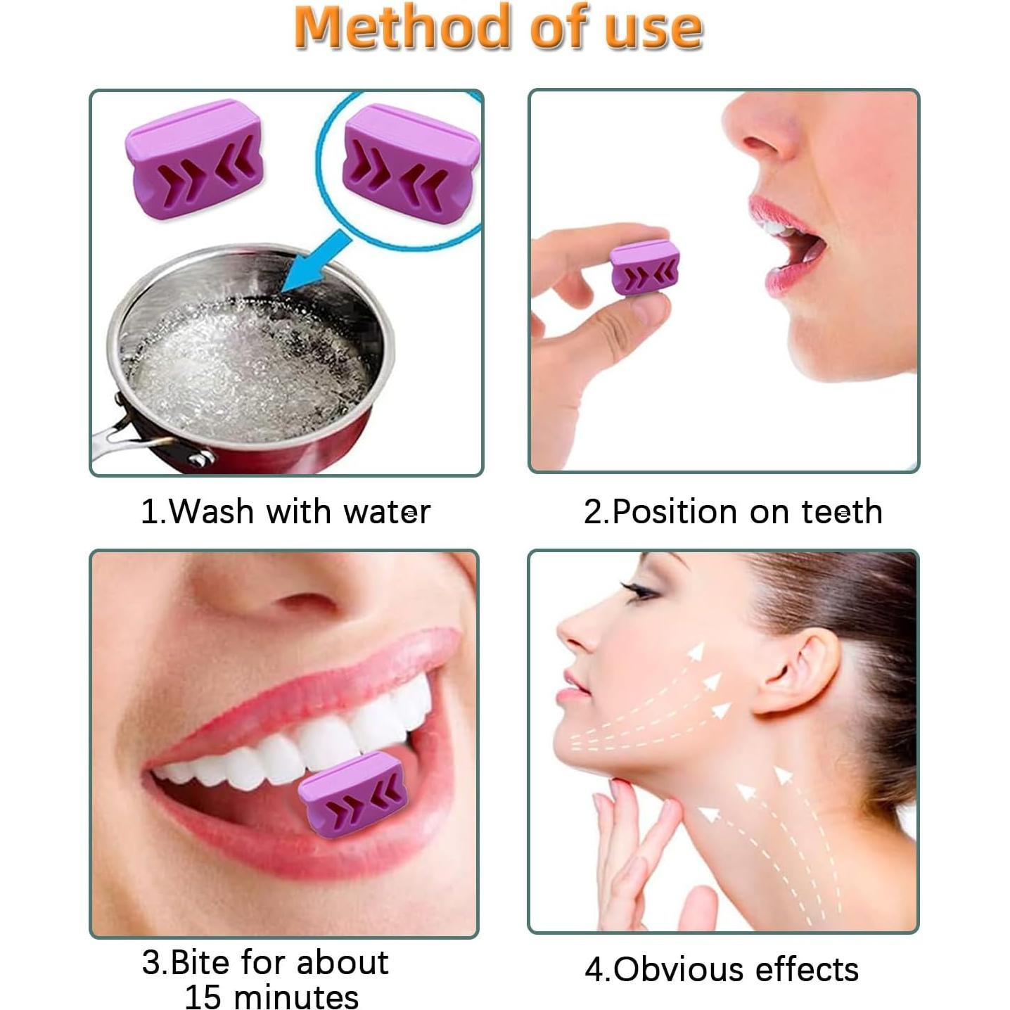 Ejercitador de Mandíbula BOSOIRSOU 7 Niveles Silicona