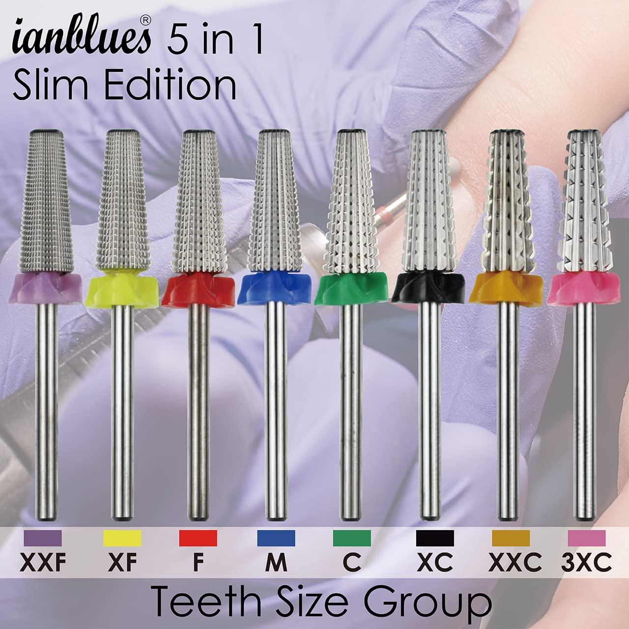 Taladro de Uñas Profesional Rongchen 5 en 1 Fino -F