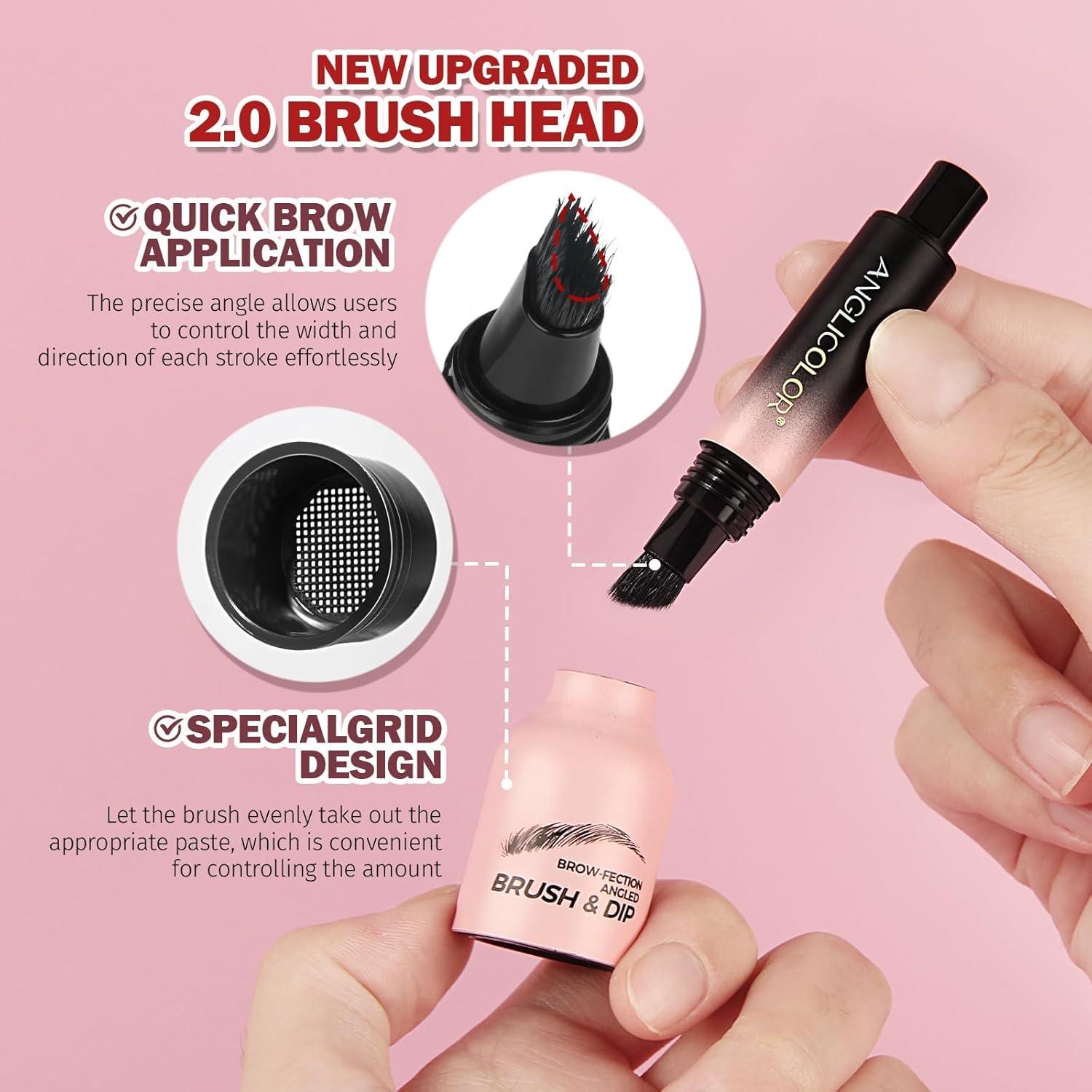 Lápiz de Microblading Anglicolor #02 Taupe, Larga Duración