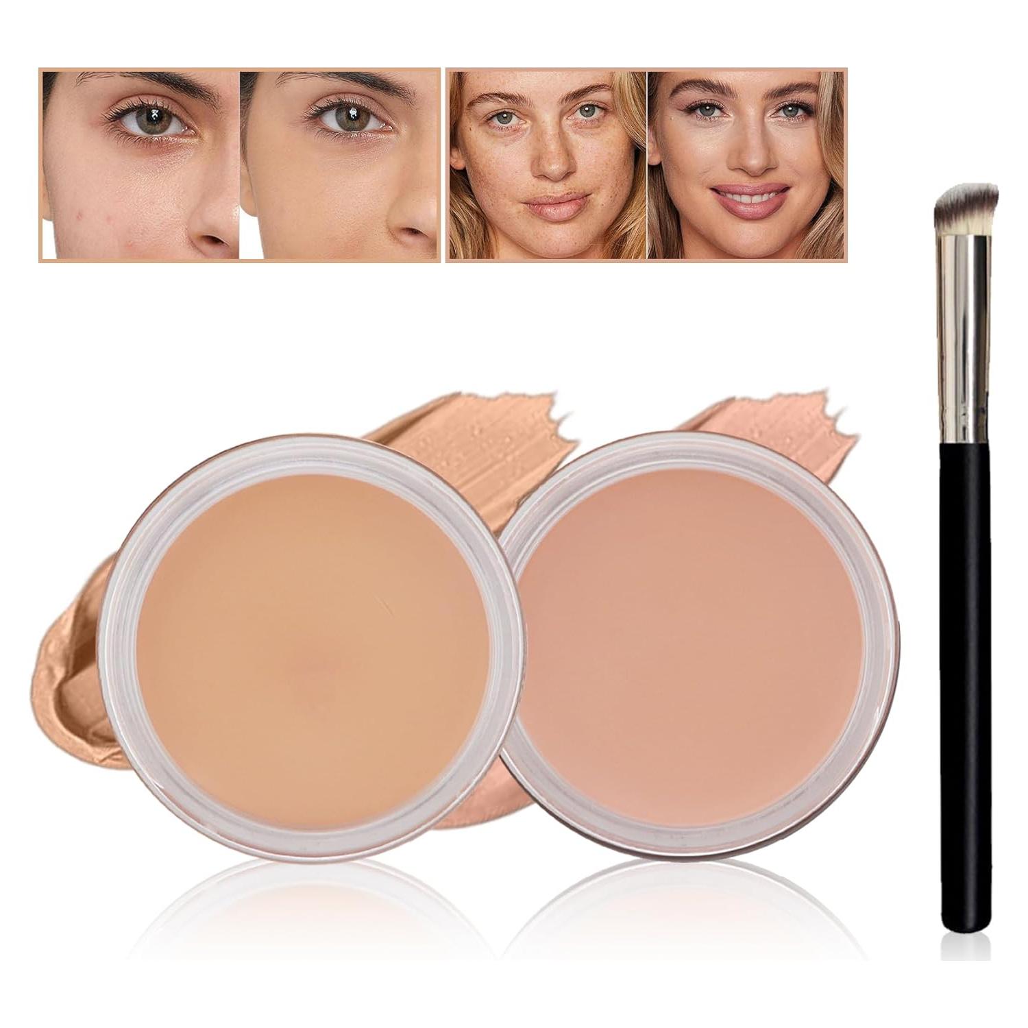 Corrector de Ojeras QIUFSSE Set B-03 Neutro + 04 Claro