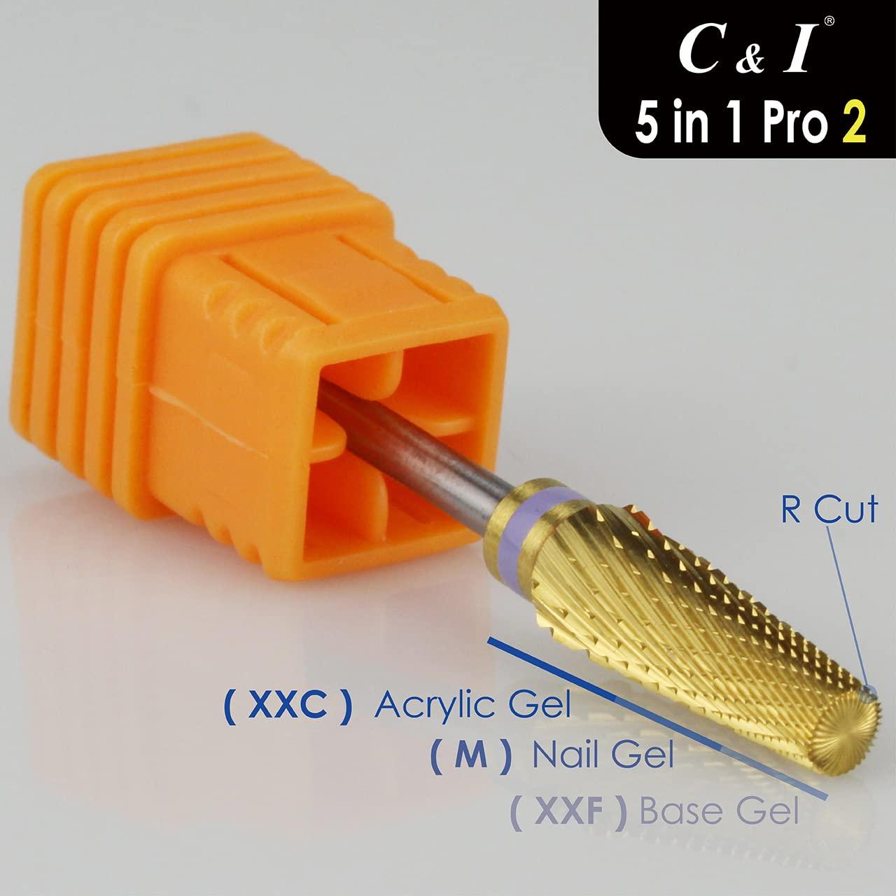 Broca de Uñas C&I Pro2 5 en 1 Carburo de Tungsteno