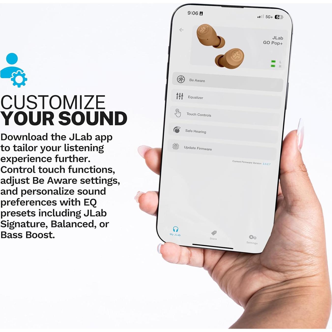 Auriculares Inalámbricos JLab Go Air Tones+ 35h Bluetooth