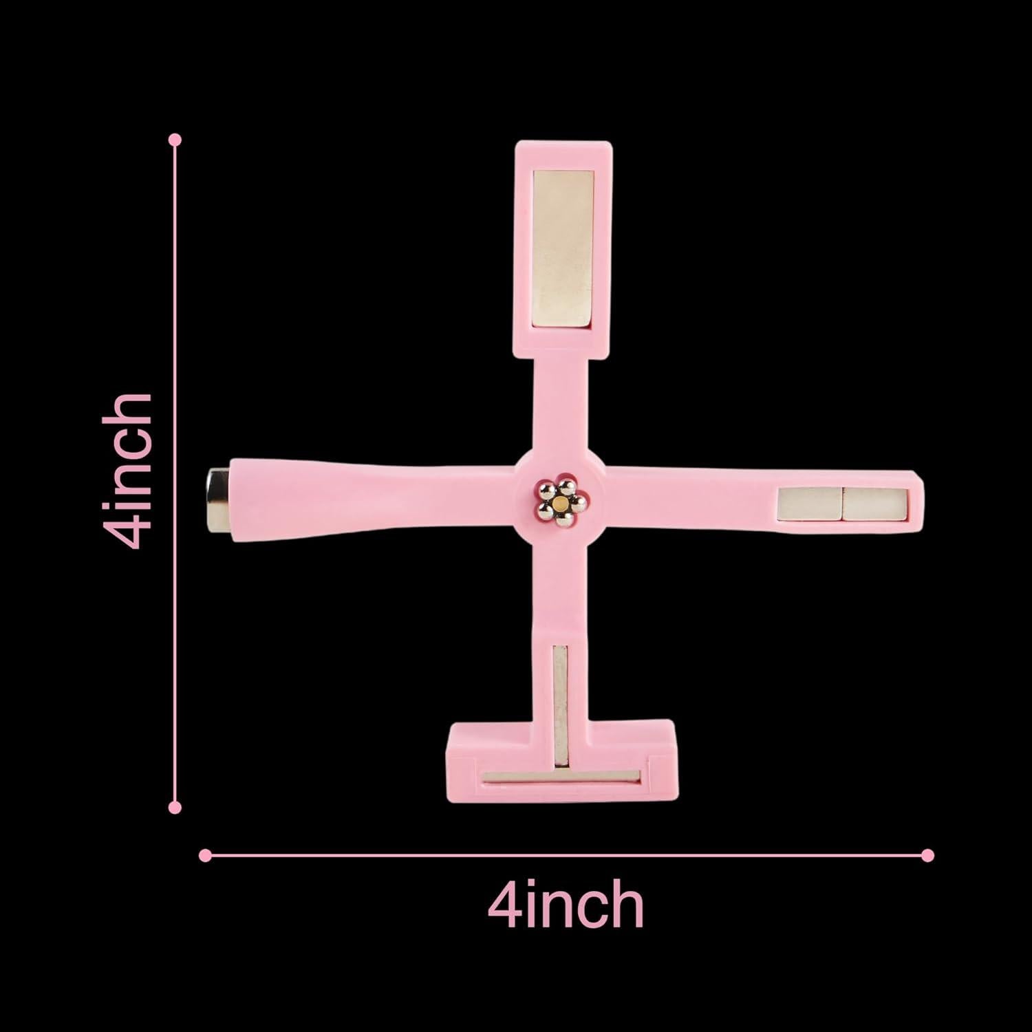 Herramienta Magnética NOVAL 5 en 1 para Uñas Rosa