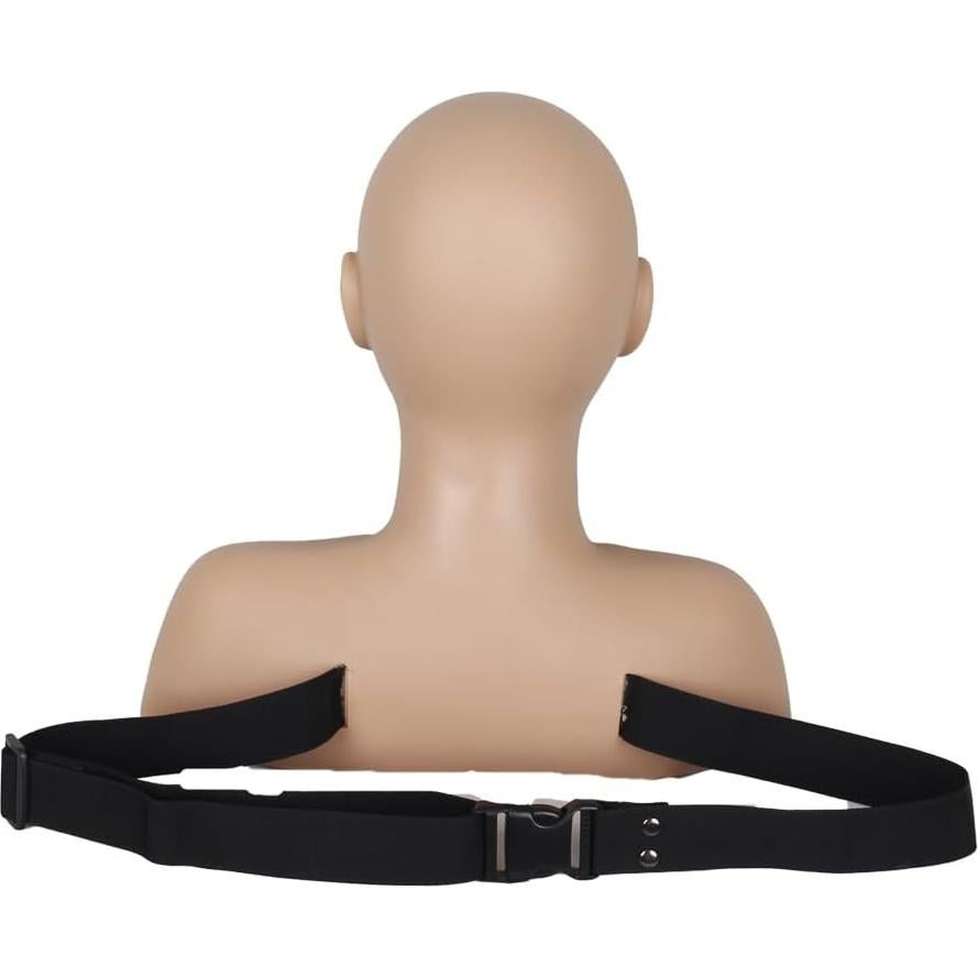 Cabeza de Maniquí de Maquillaje Newshair Silicona 36.8 cm