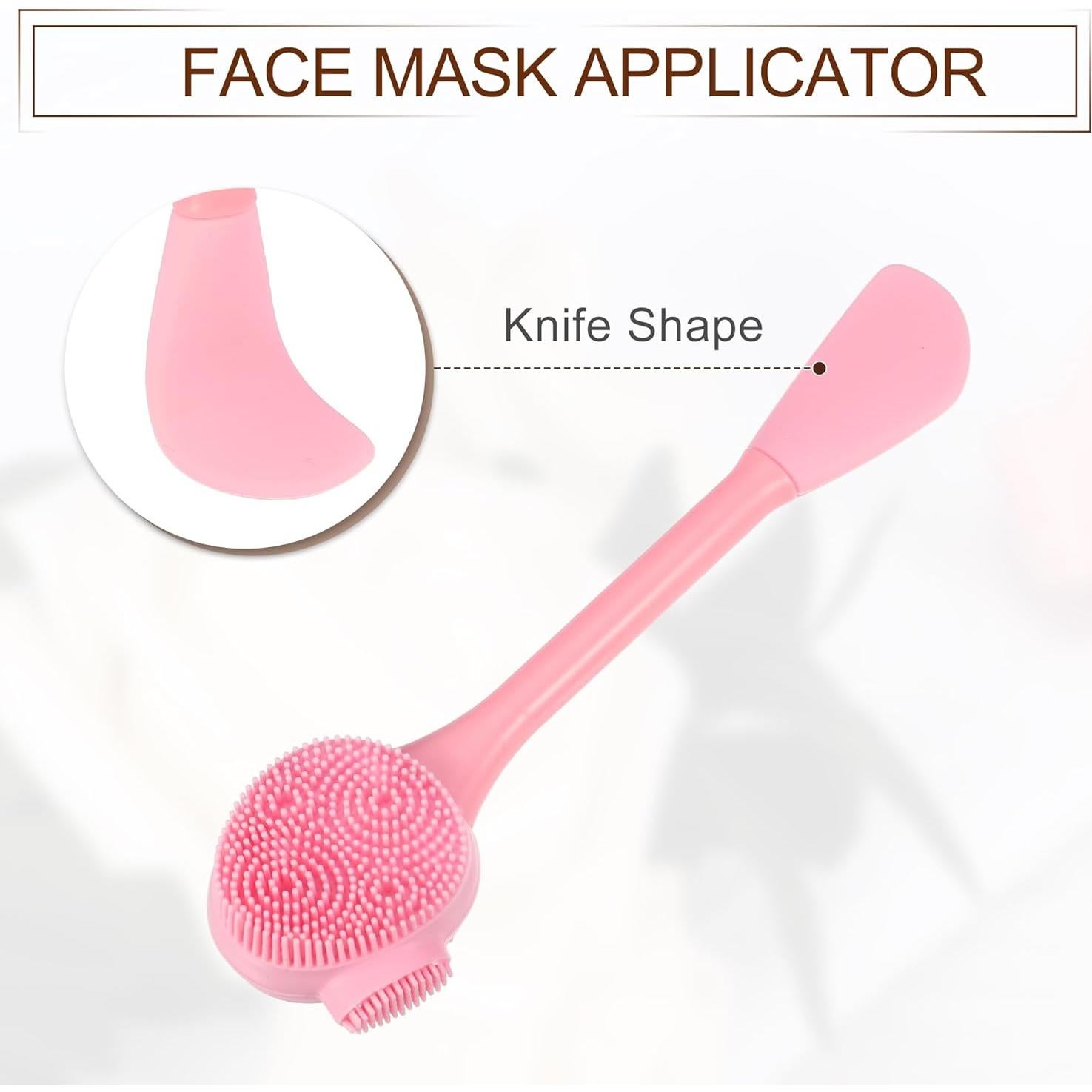 Cepillo Facial Silicona VOCOSTE Rosa Exfoliante 16x4 cm