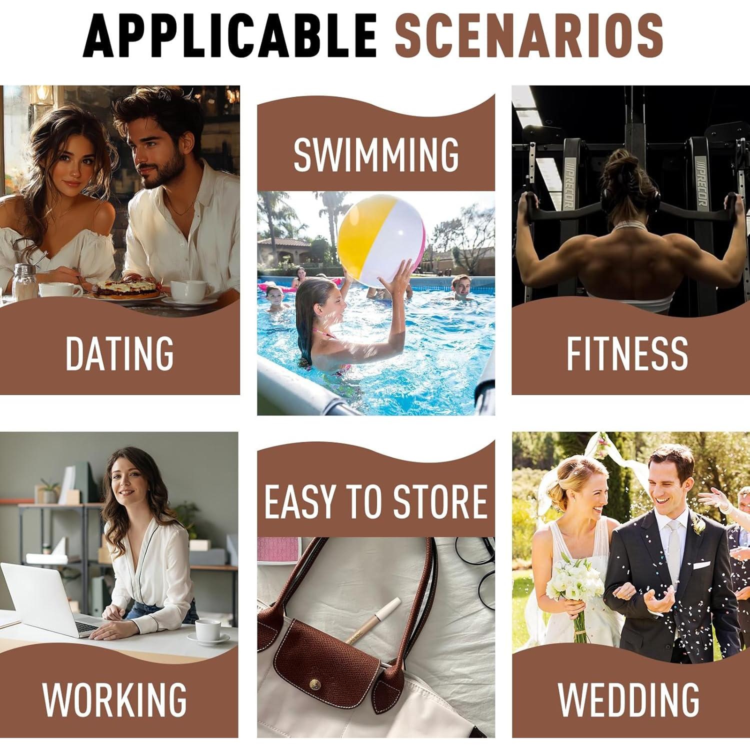 Lápiz de Cejas UCANBE Marrón Ceniza Impermeable 12,7 cm