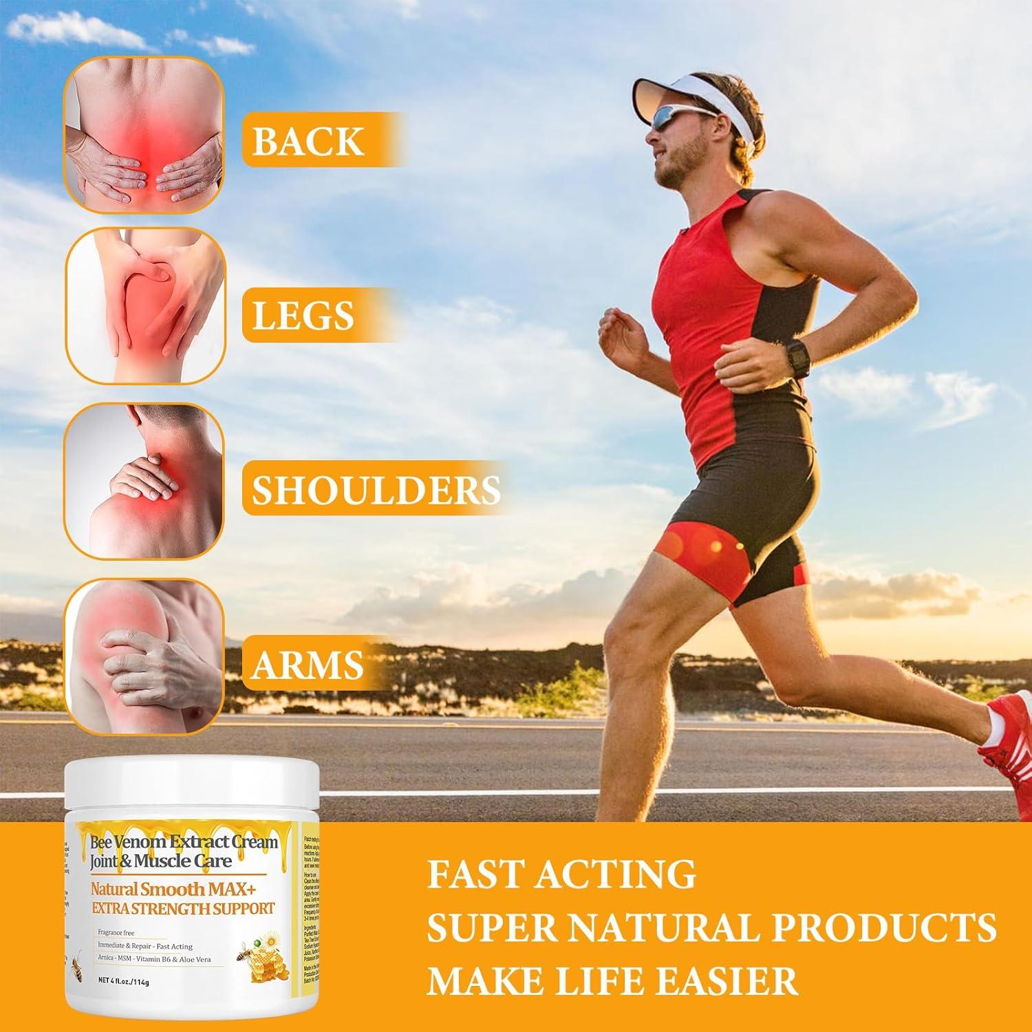 Crema de Veneno de Abeja HIKCOSLLY 59ml Alivio Muscular y Articular