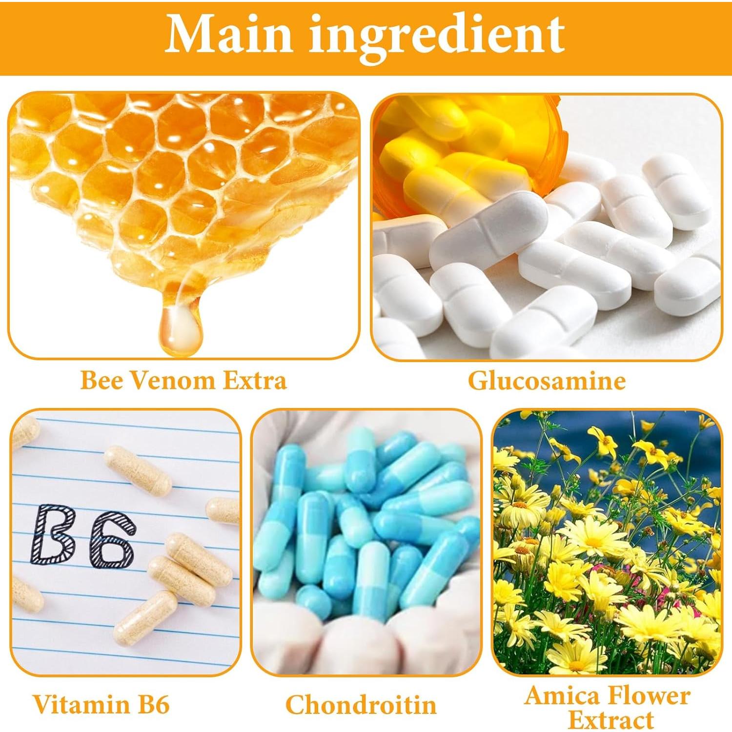 Crema de Veneno de Abeja HIKCOSLLY 59ml Alivio Muscular y Articular