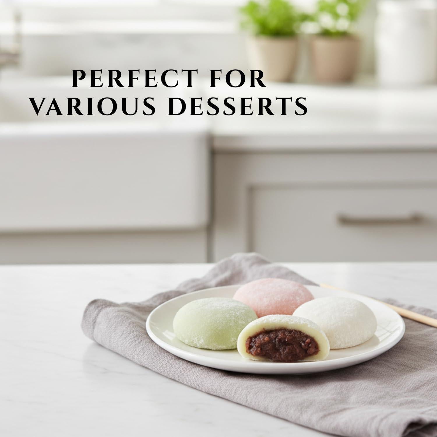 Harina de Arroz Glutinoso Thairaya 450g - Sin Gluten, Vegana