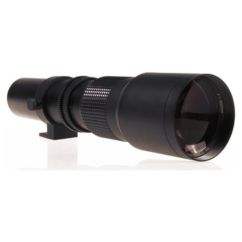 Lente Canon 500mm f/8 Manual para DSLR - Estabilizador No