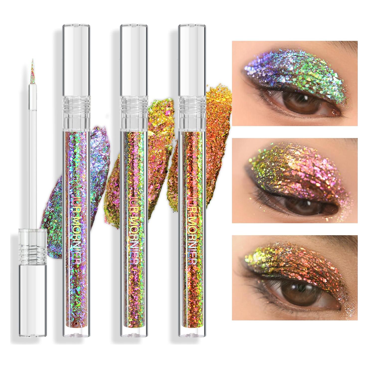 Juego de Delineadores Líquidos Multicromo - 3 Colores