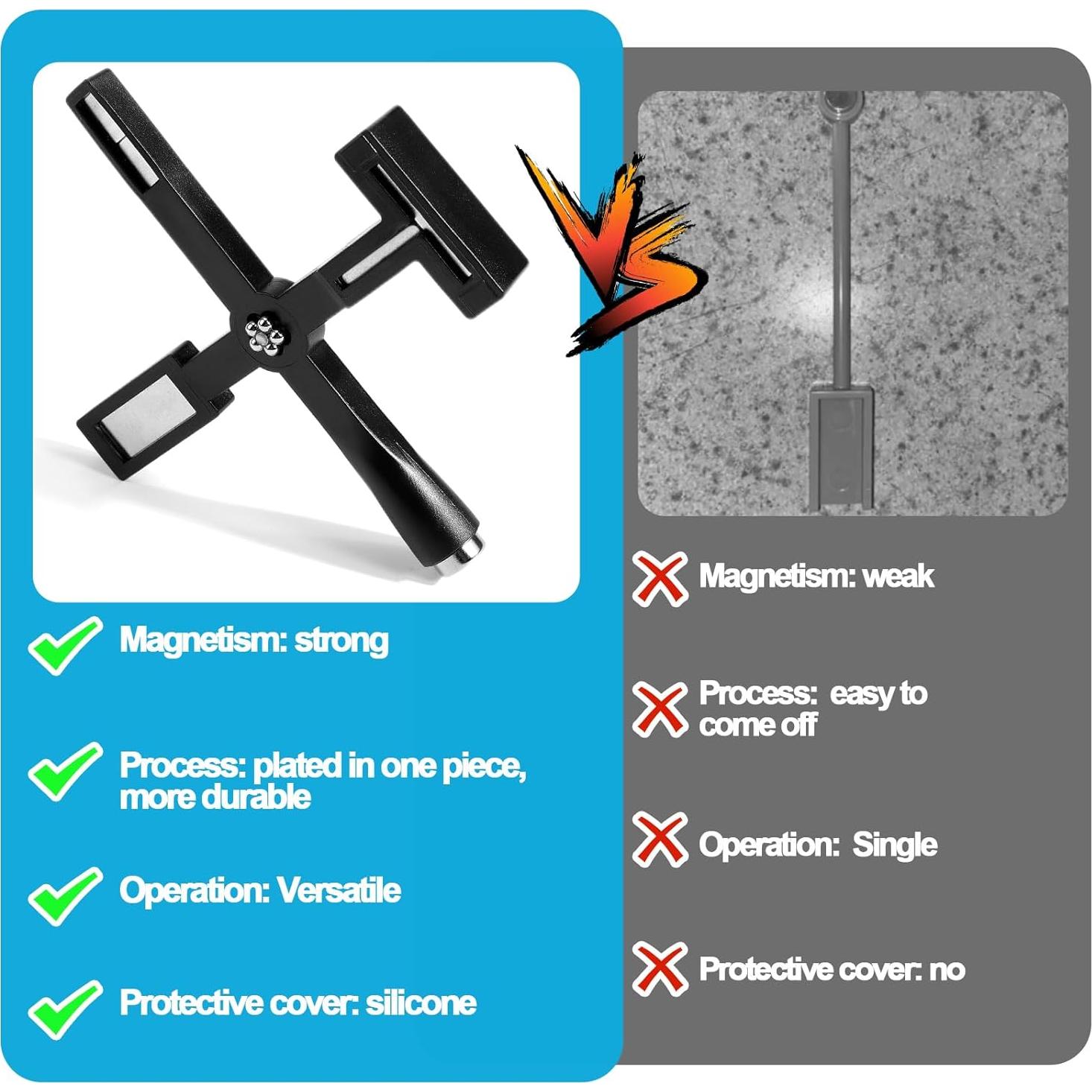 Varita Magnética de Uñas Vodolo 5 en 1 Efecto Ojo de Gato