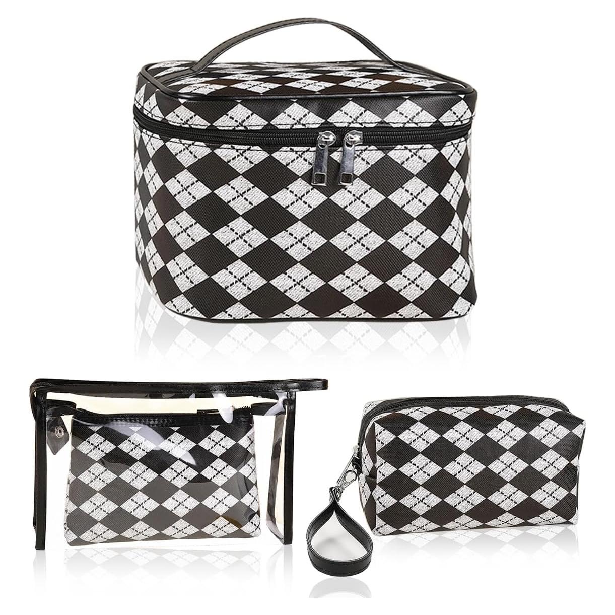 Juego de 4 Bolsas de Maquillaje Jiffordwind Impermeables