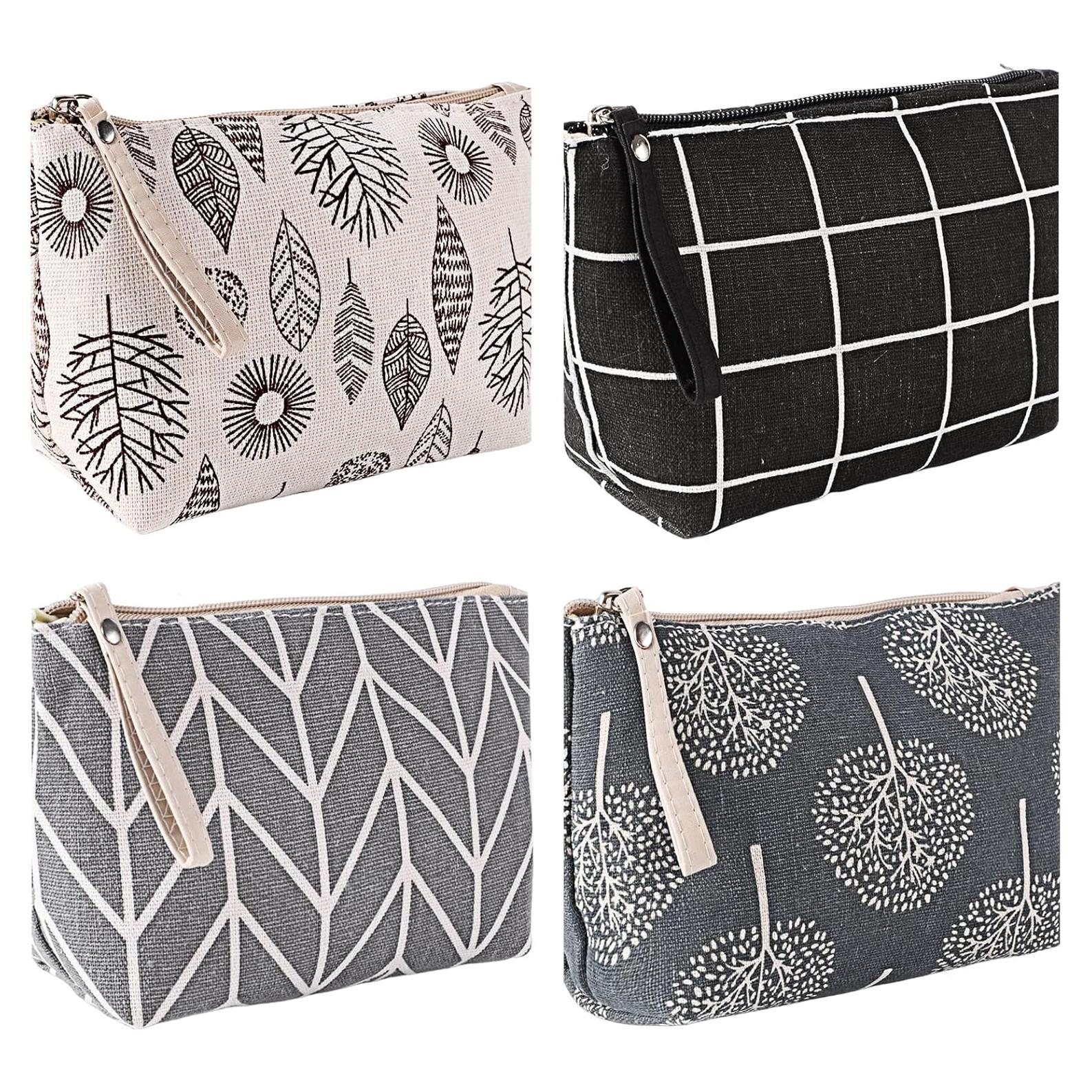 Bolsa Cosmética SUMAJU 4 Pcs Lona Multicolor Viaje