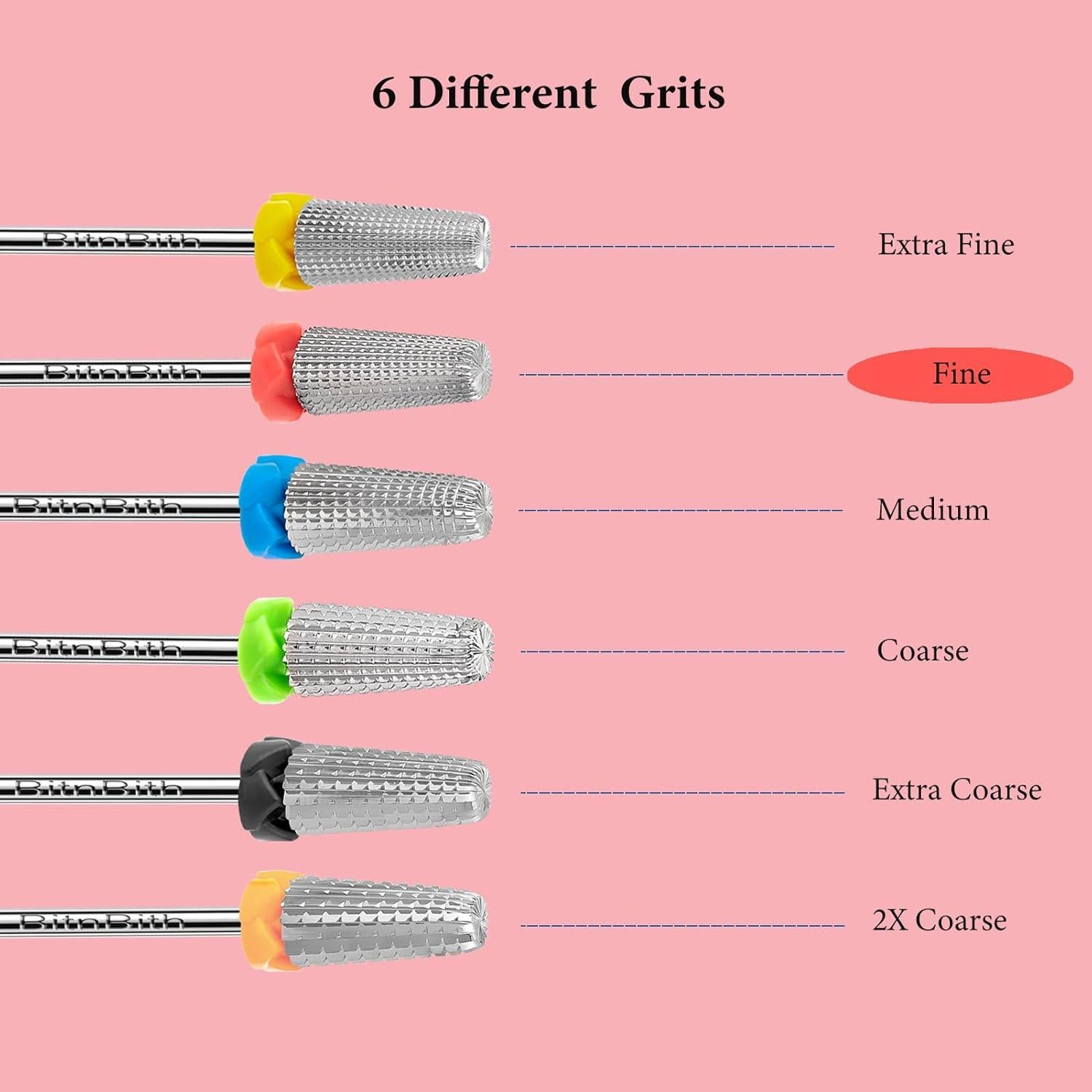 Brocas de Taladro 5 en 1 BitnBith 2,38 cm Carburo Profesional