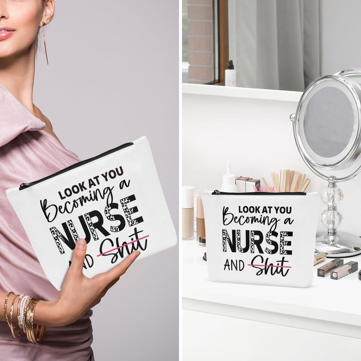 Bolsa de Maquillaje Sldpngo para Enfermeras 25x19x5 cm