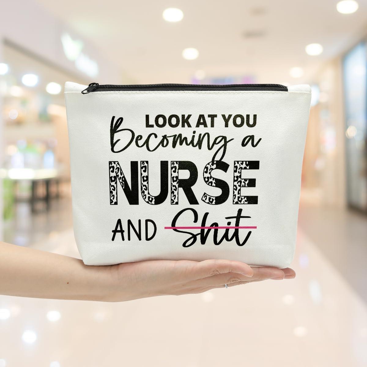 Bolsa de Maquillaje Sldpngo para Enfermeras 25x19x5 cm