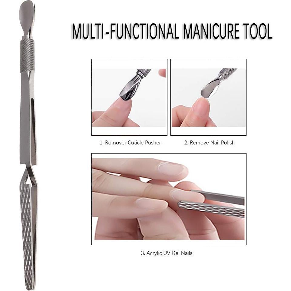 Empujador de Cutículas FaCai QNZ006 Herramienta Multifuncional