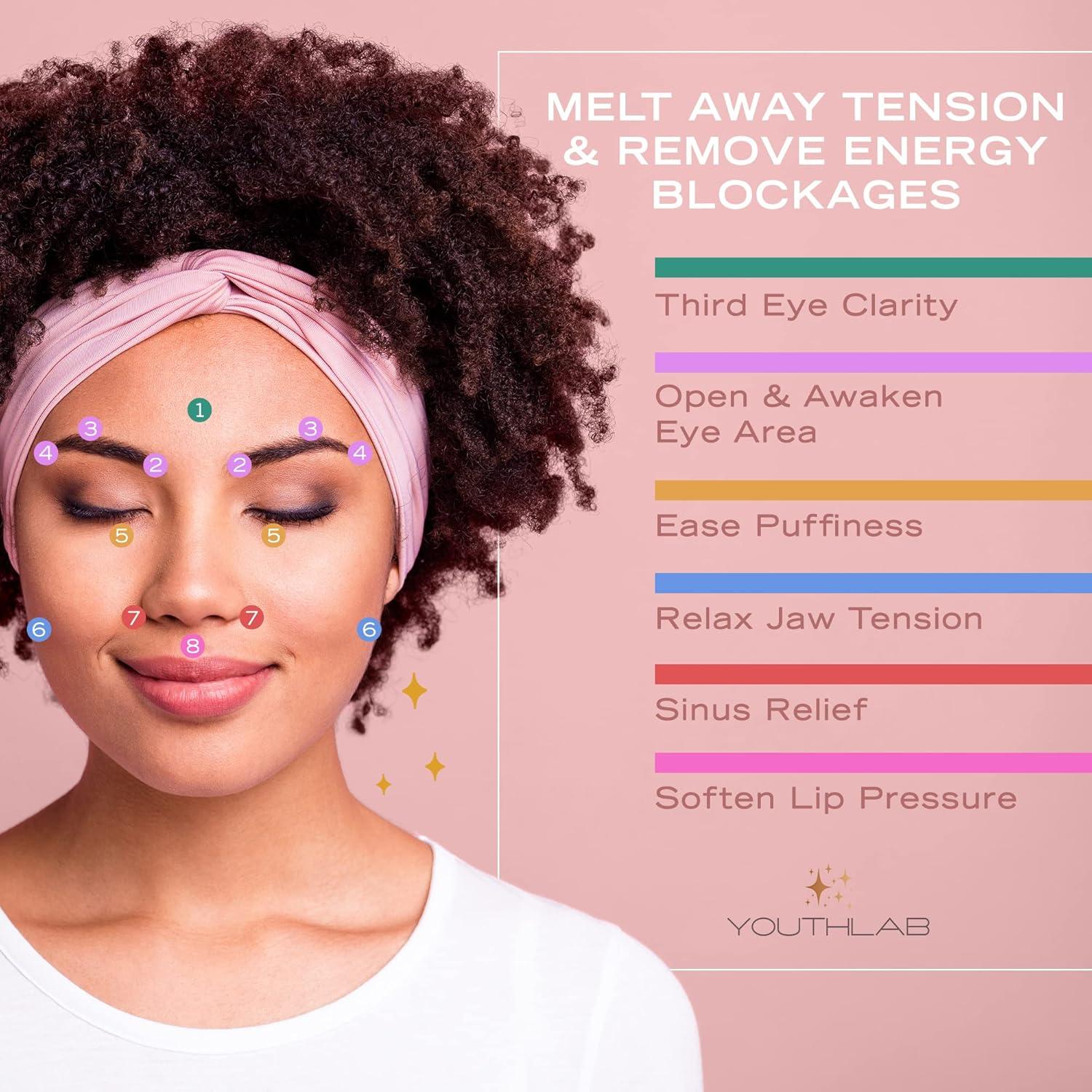 Varita de Ojos y Cara YOUTHLUX Oro Rosa - Calor y Vibración