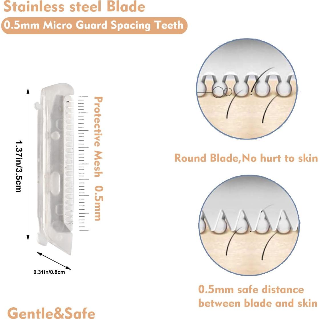 24 Cabezales Repuesto Finishing Touch Flawless Dermaplane