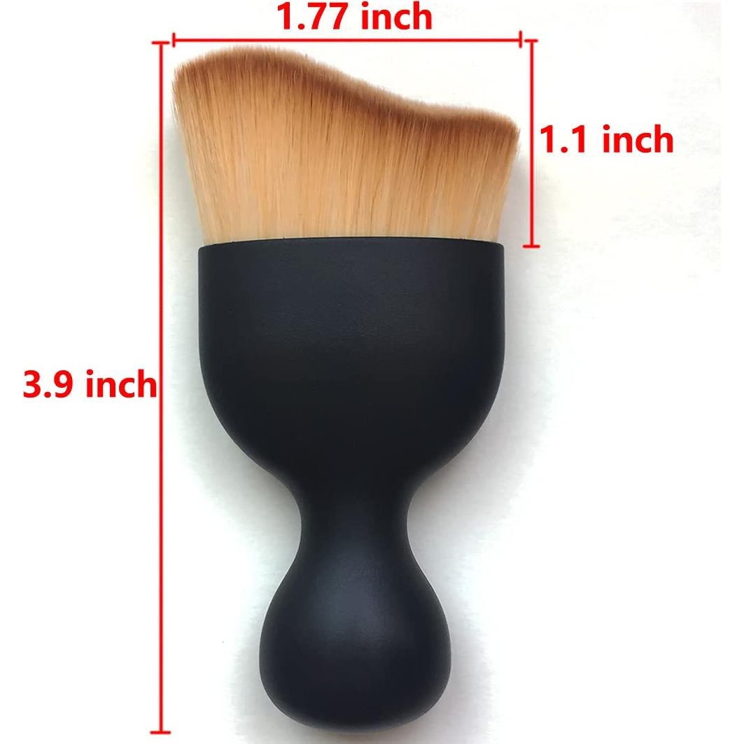 Brocha Kabuki Multifuncional RN BEAUTY para Maquillaje - Marrón