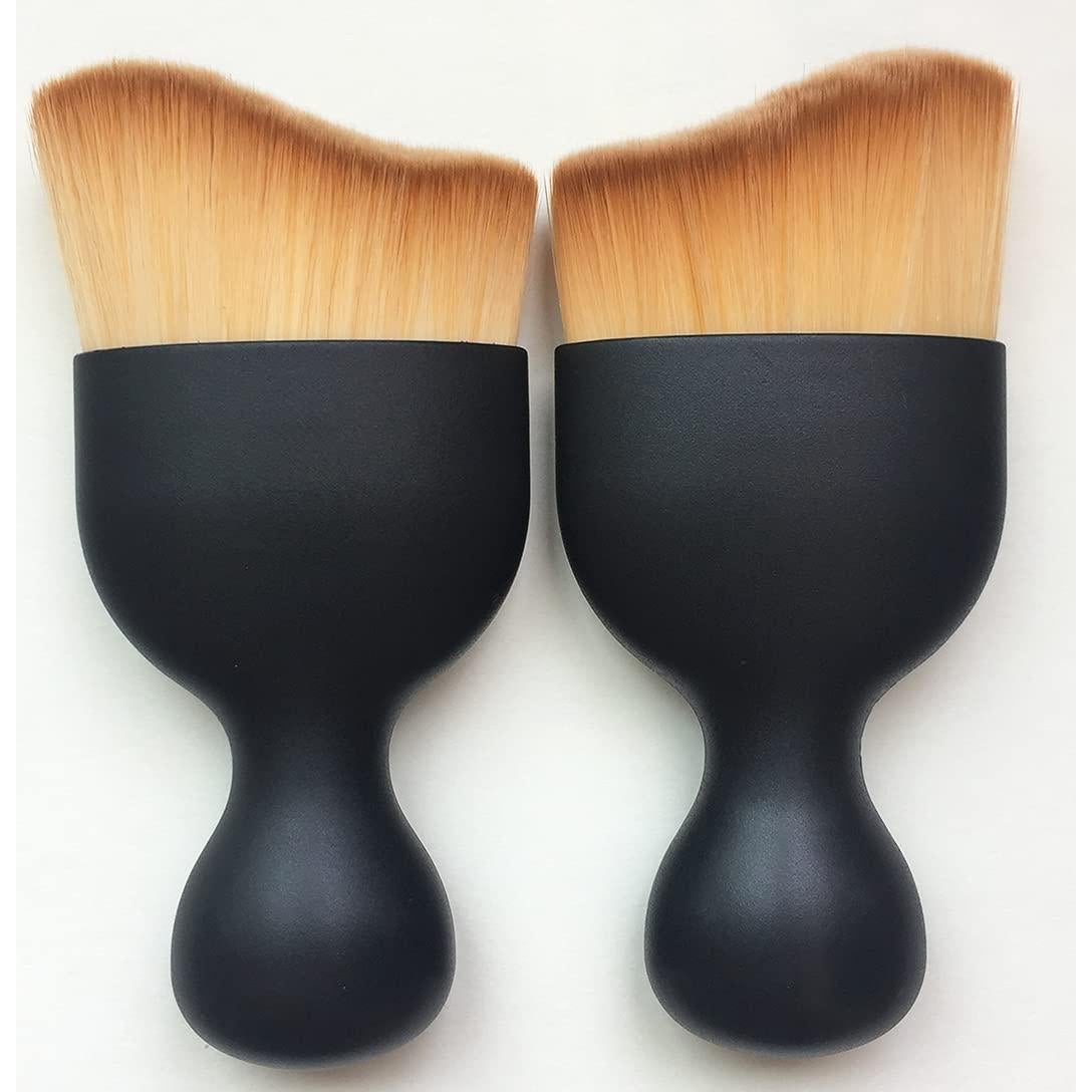 Brocha Kabuki Multifuncional RN BEAUTY para Maquillaje - Marrón