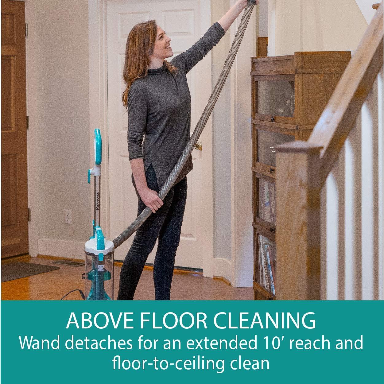 Aspiradora Vertical Sin Bolsa Kenmore DU2012 200W HEPA Verde