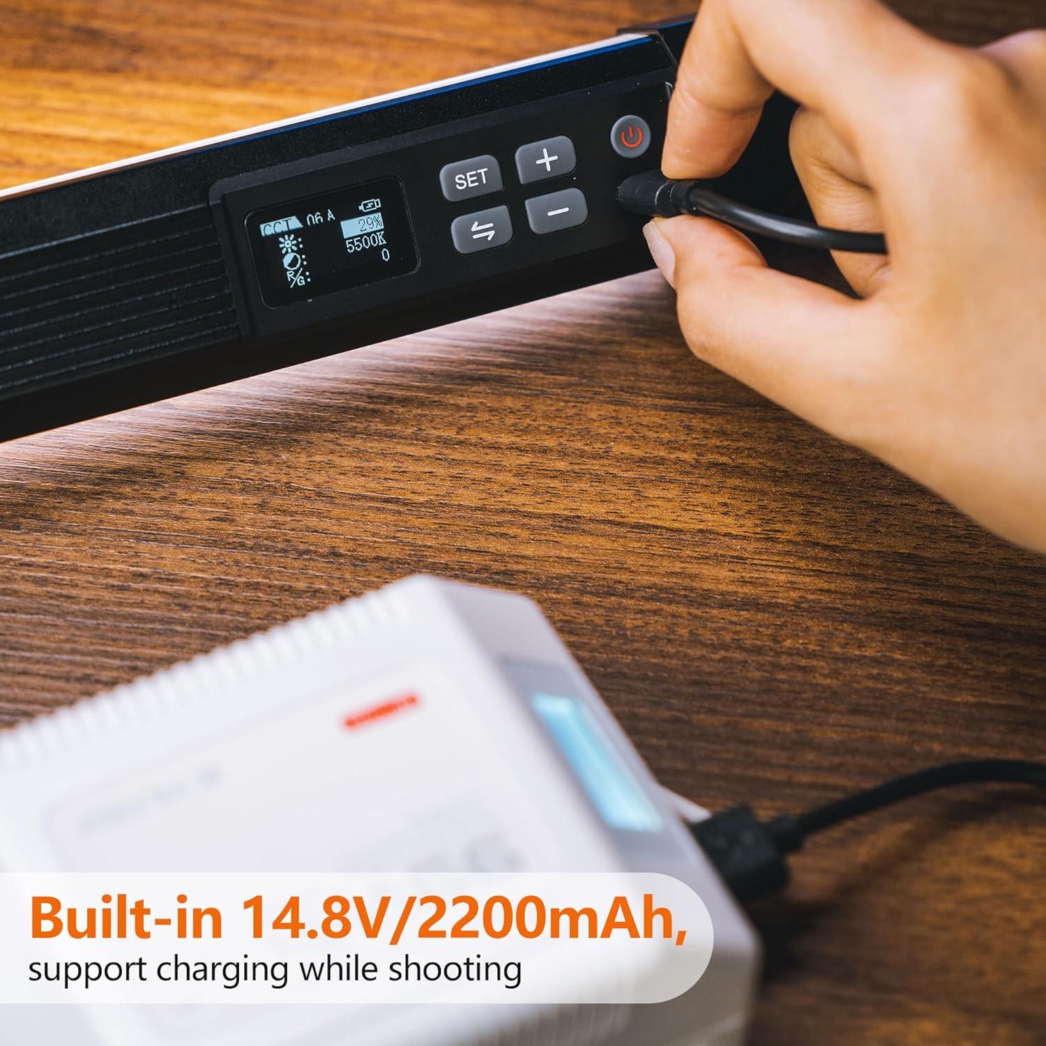 Varitas de Luz RGB VILTROX K60 - 20W, 1920LM, 2 Piezas