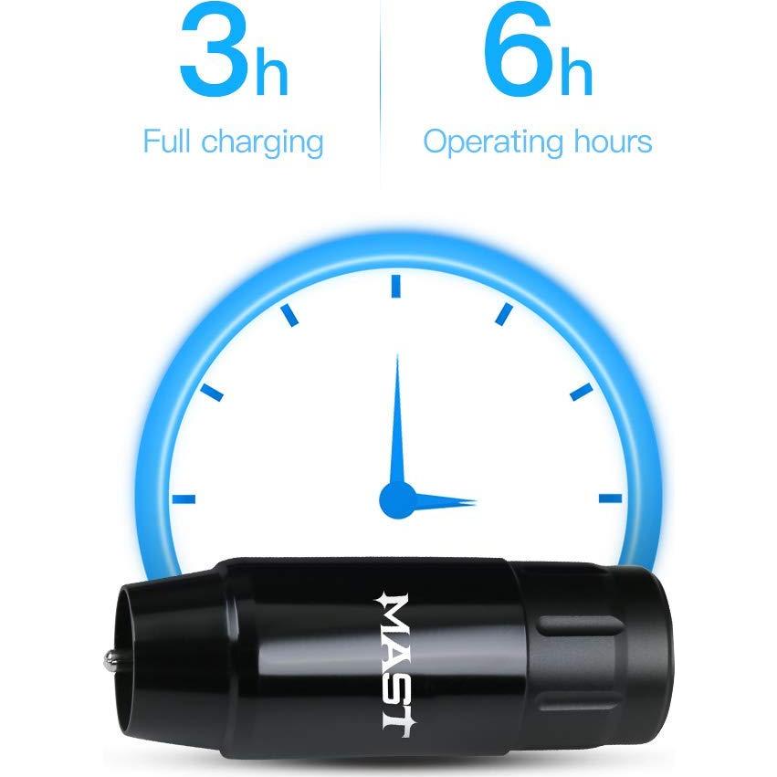 Máquina de Tatuaje Sin Cable Mast Tour, Rotativa Profesional
