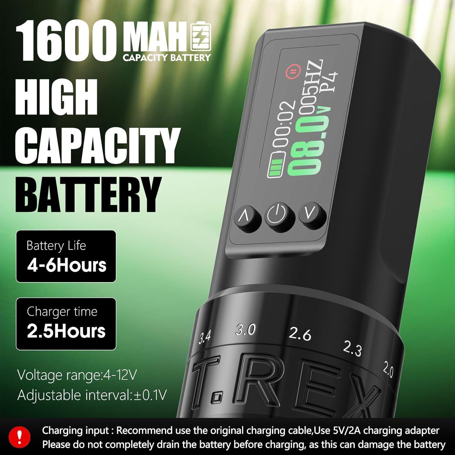 Kit de Tatuaje Inalámbrico U-REX para Principiantes