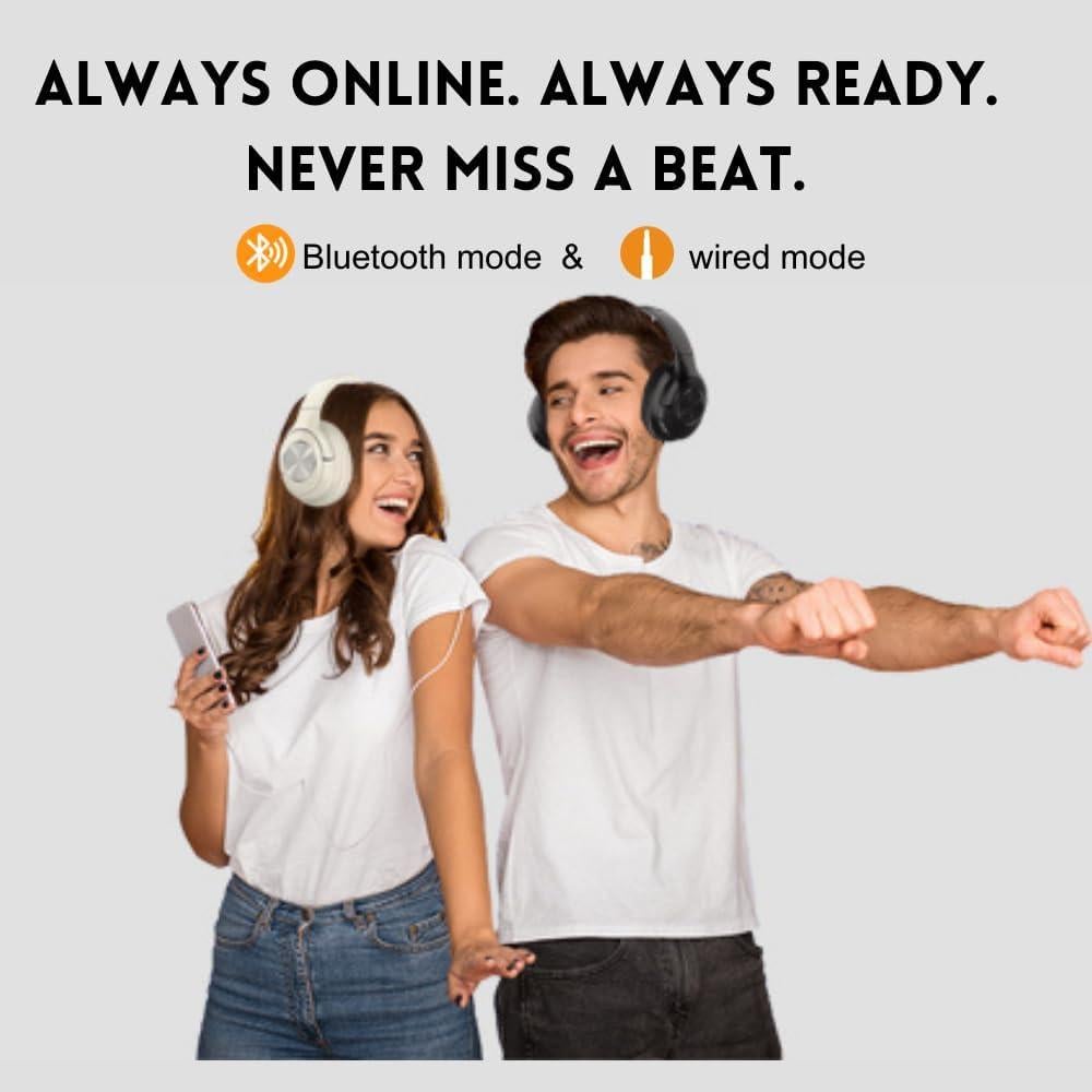 Auriculares Inalámbricos Bingozones B7 Pro Over Ear 65h