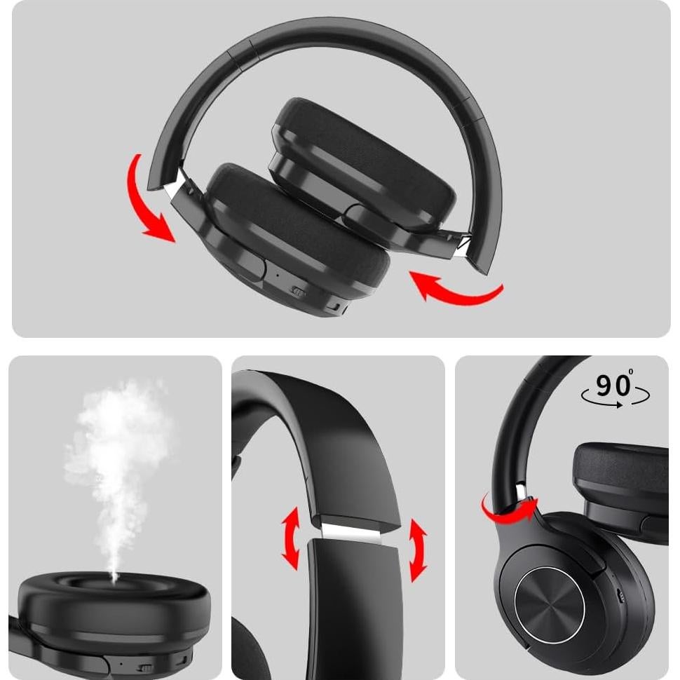 Auriculares Inalámbricos Bingozones B7 Pro Over Ear 65h