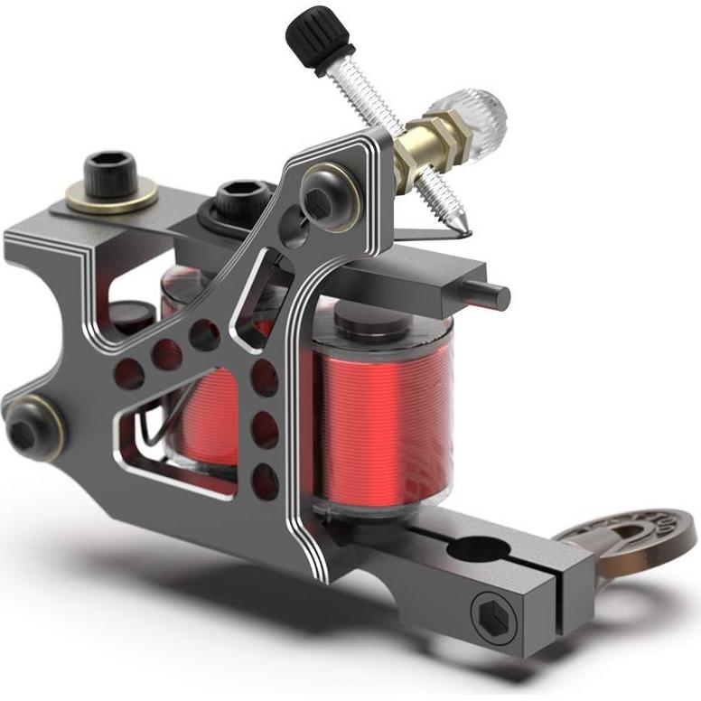 Máquina de Tatuaje Stigma CNC TMSL002 10/12 Bobinas Hecha a Mano