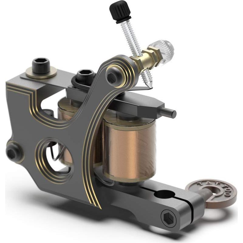 Máquina de Tatuaje Stigma CNC TMSL002 10/12 Bobinas Hecha a Mano