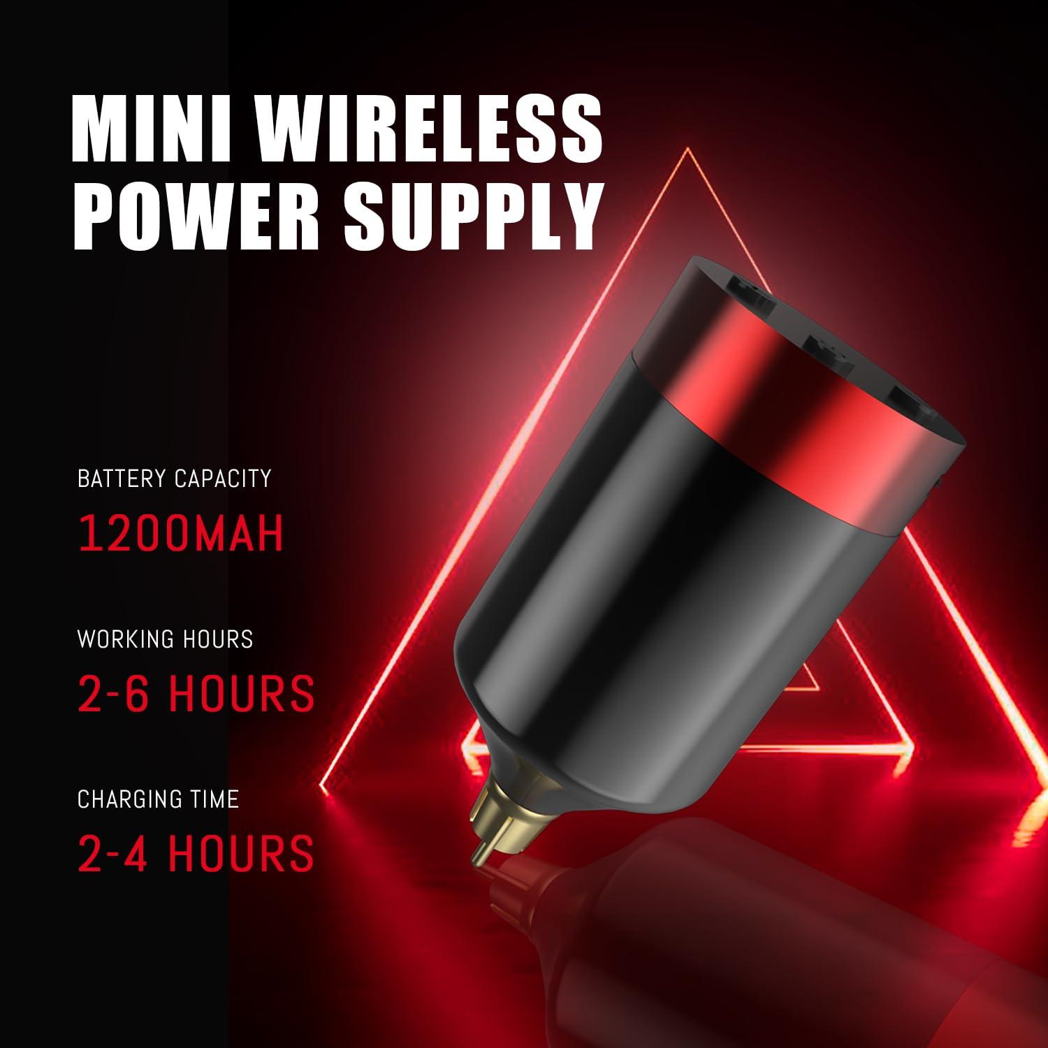 Kit de Tatuaje Profesional Peslief con 10 Agujas y Tinta