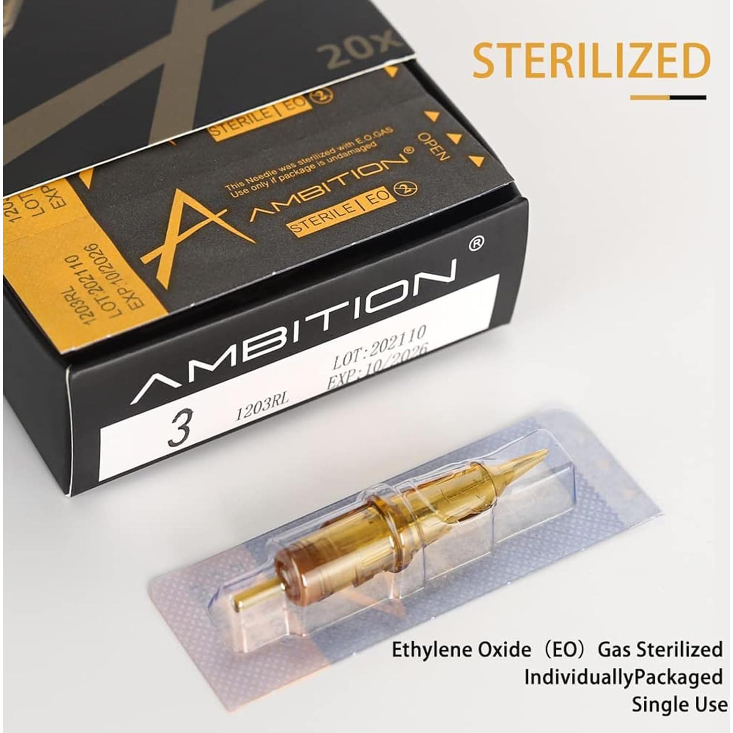 Kit de Tatuaje Ambition Soldier - Máquina Inalámbrica Completa