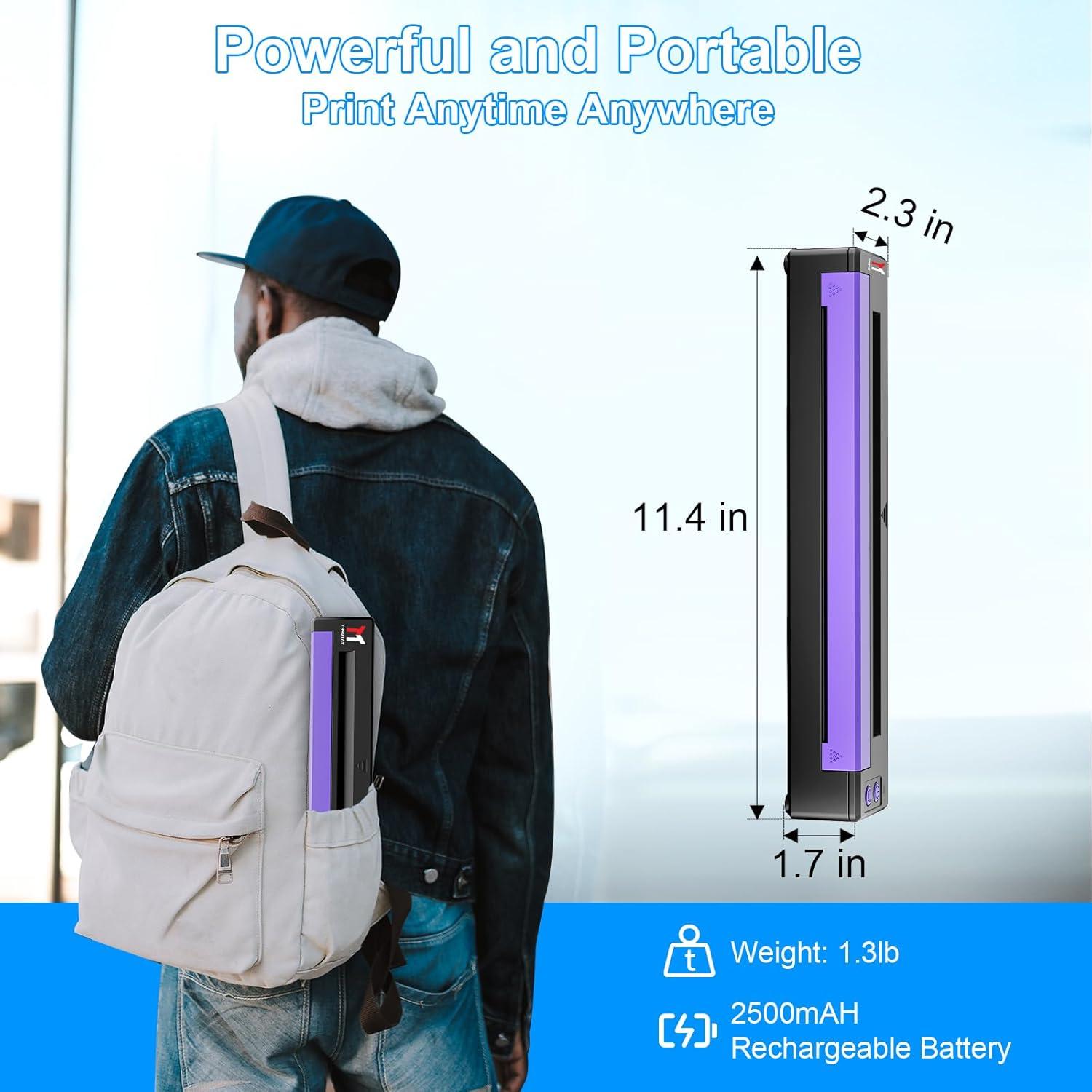 Impresora de Tatuajes TATOPRT P19 Inalámbrica Bluetooth