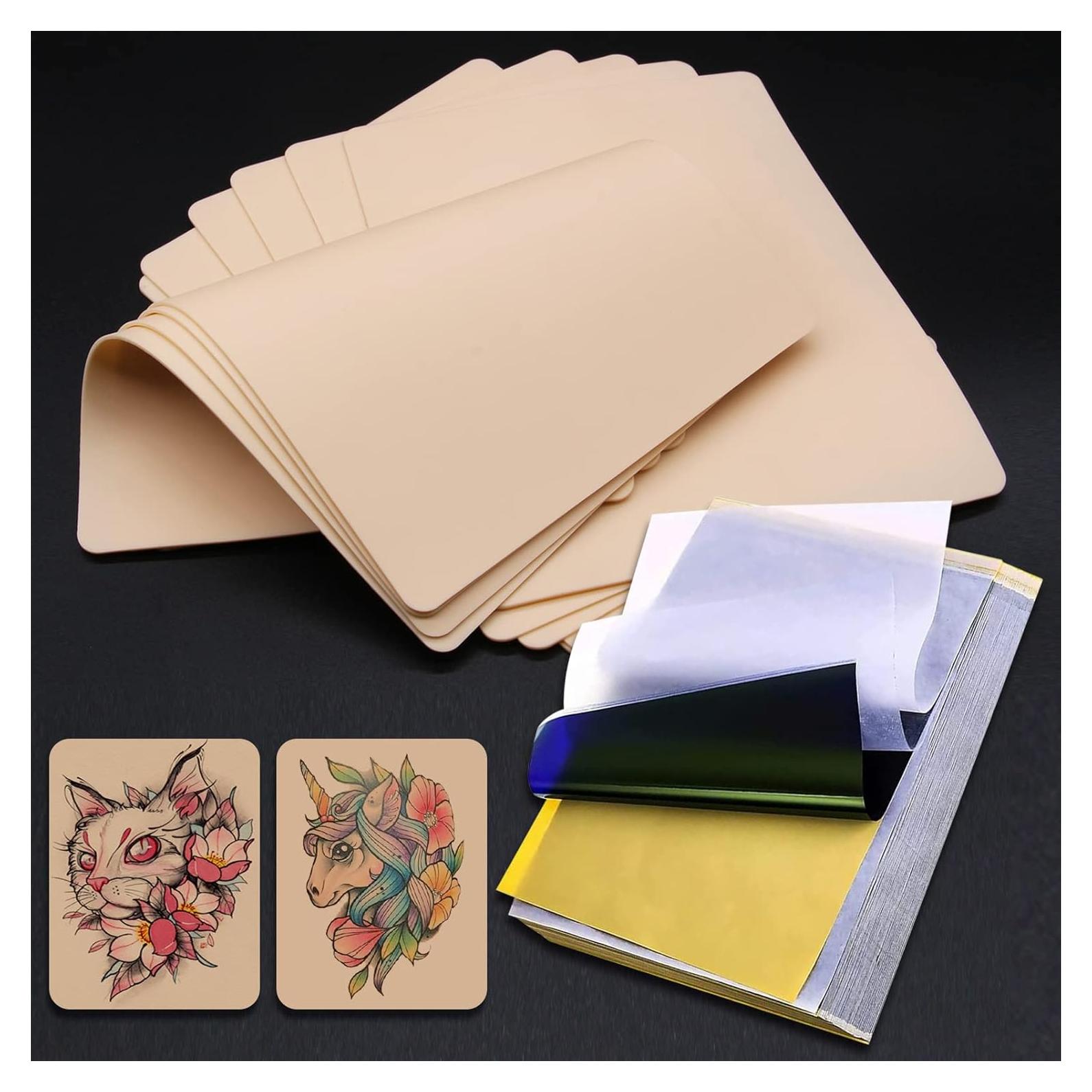 Kit de Pieles de Tatuaje Autdor 30Pcs y Papel de Transferencia