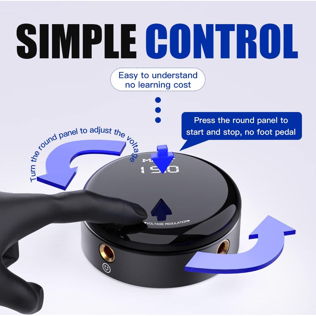 Kit de Tatuaje MAST TOUR con Máquina y Tinta Negra Segura