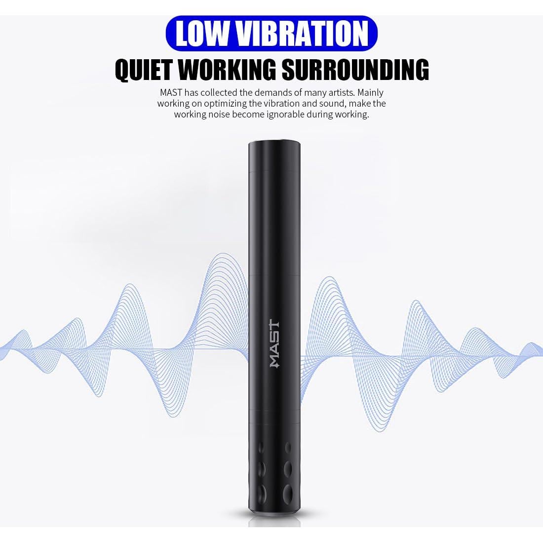 Máquina de Tatuaje Inalámbrica Mast Tour Fly 138g 23mm