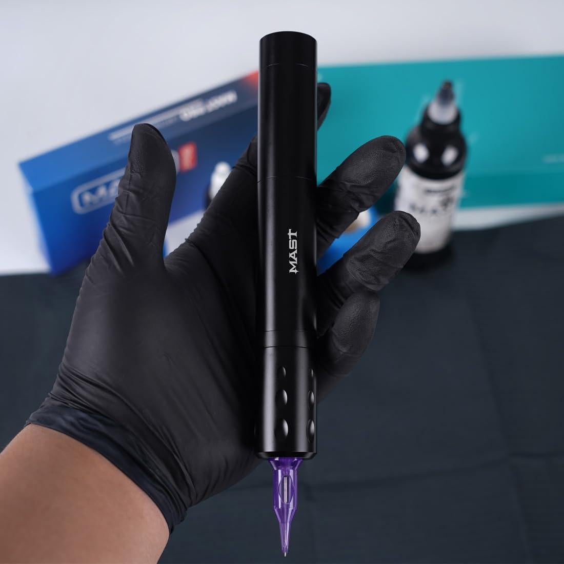 Máquina de Tatuaje Inalámbrica Mast Tour Fly 138g 23mm