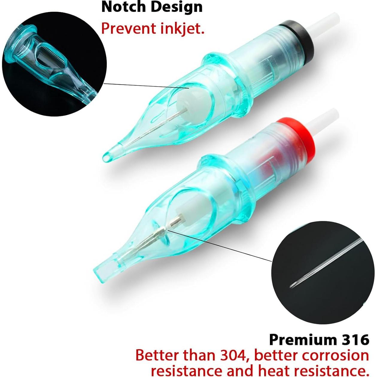 Kit de Tatuaje Profesional Dragoart Inalámbrico 40 Agujas