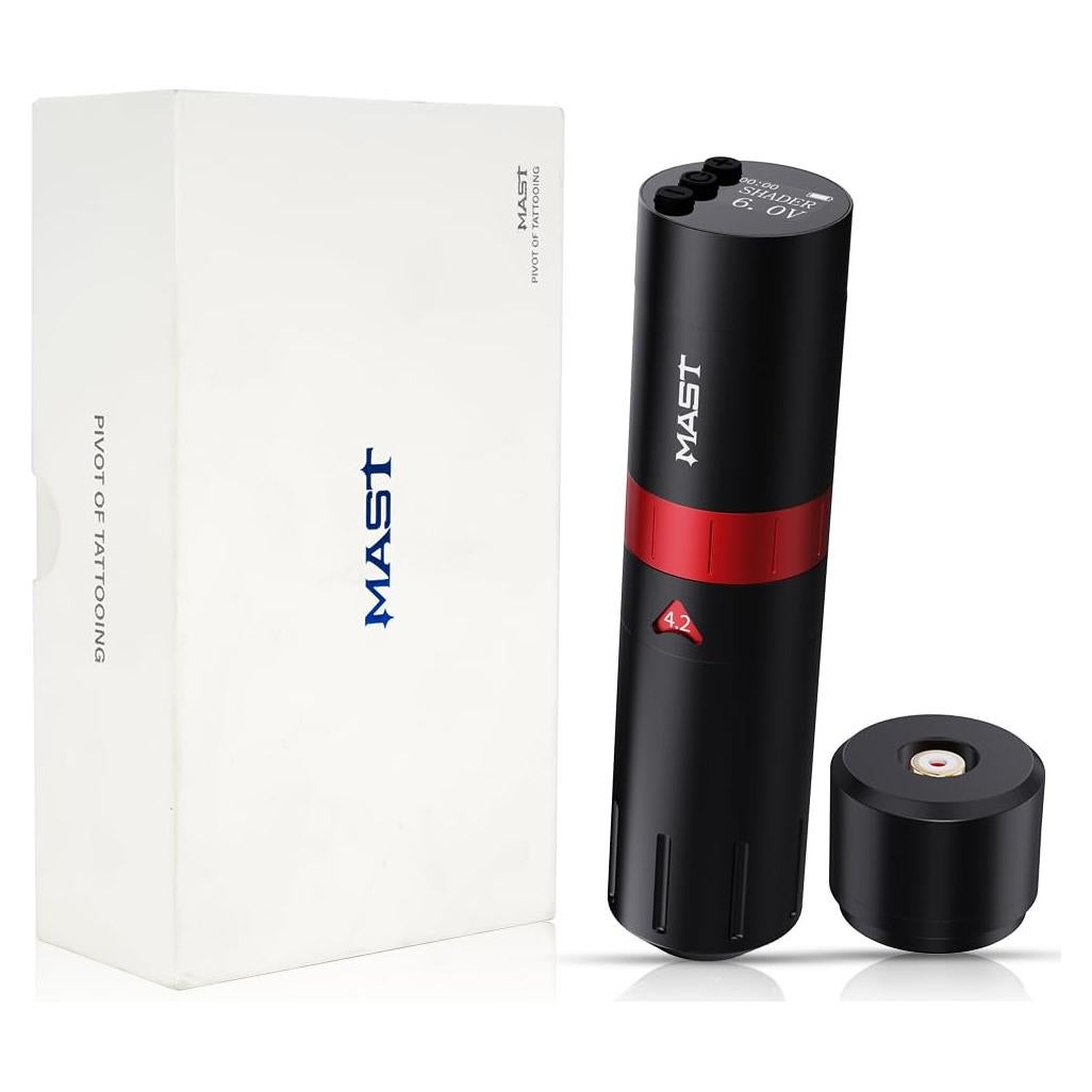 Mast Flip2 Máquina de Tatuaje Inalámbrica 6 Golpes Ajustable