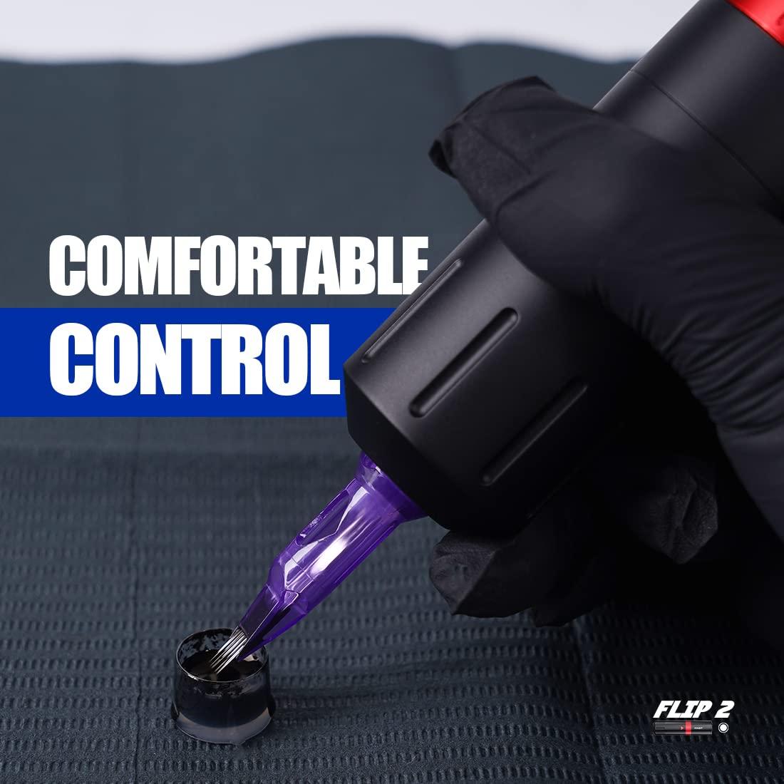 Mast Flip2 Máquina de Tatuaje Inalámbrica 6 Golpes Ajustable